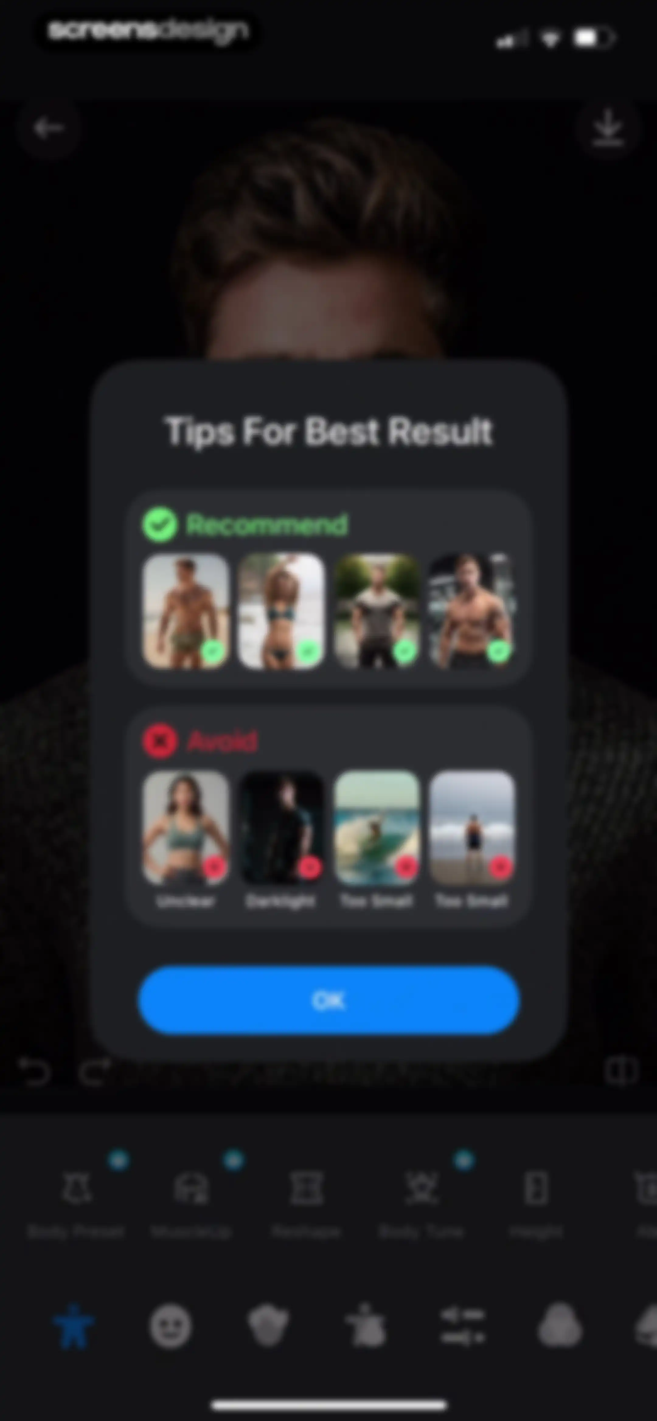 Manly - AI Photo Editor screen 26