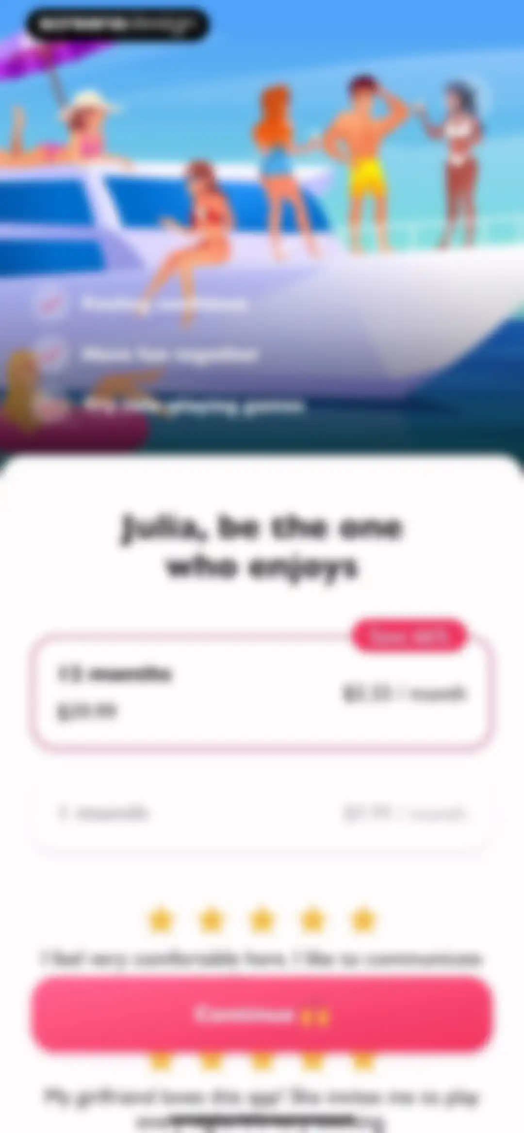 Sex Actions: Dating, Game Chat screen 8