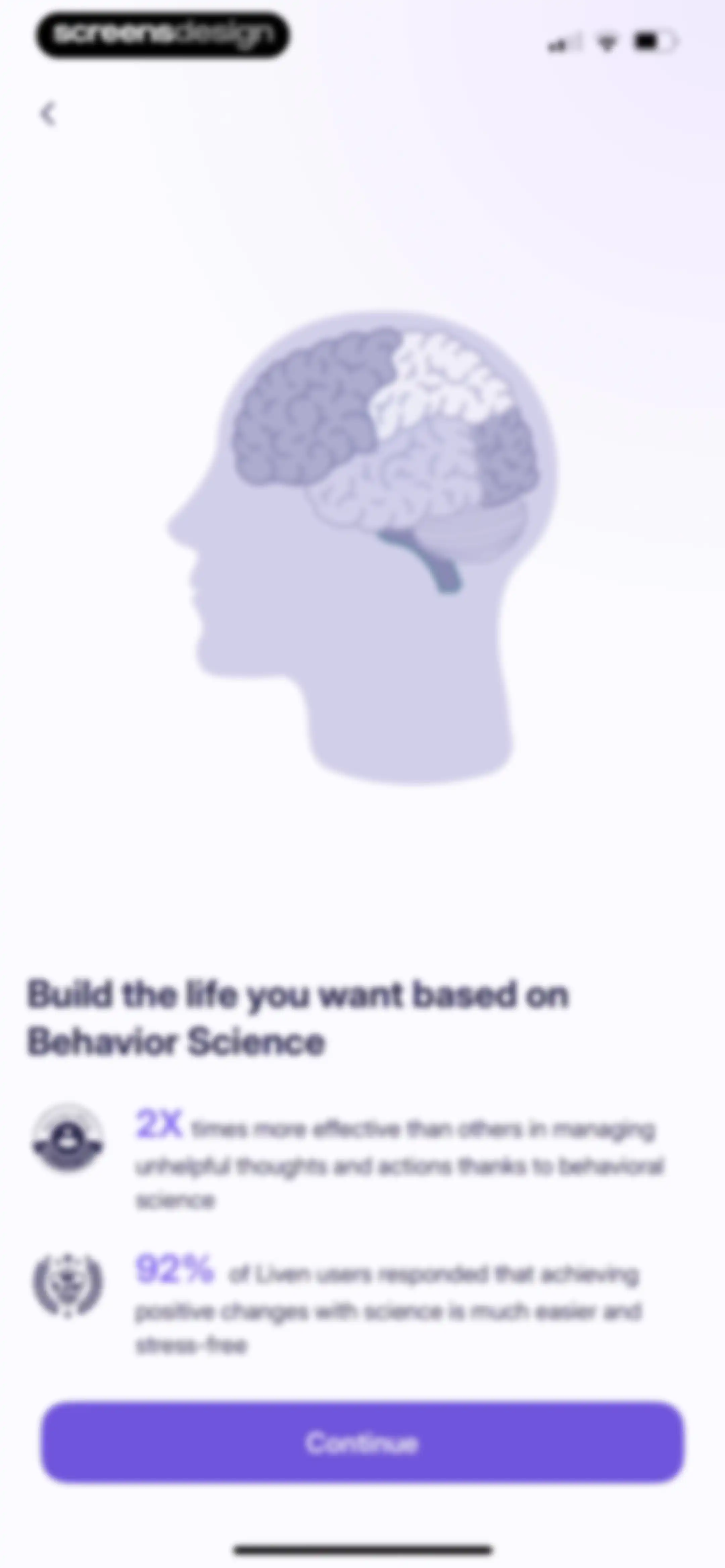 Liven: Discover yourself screen 29