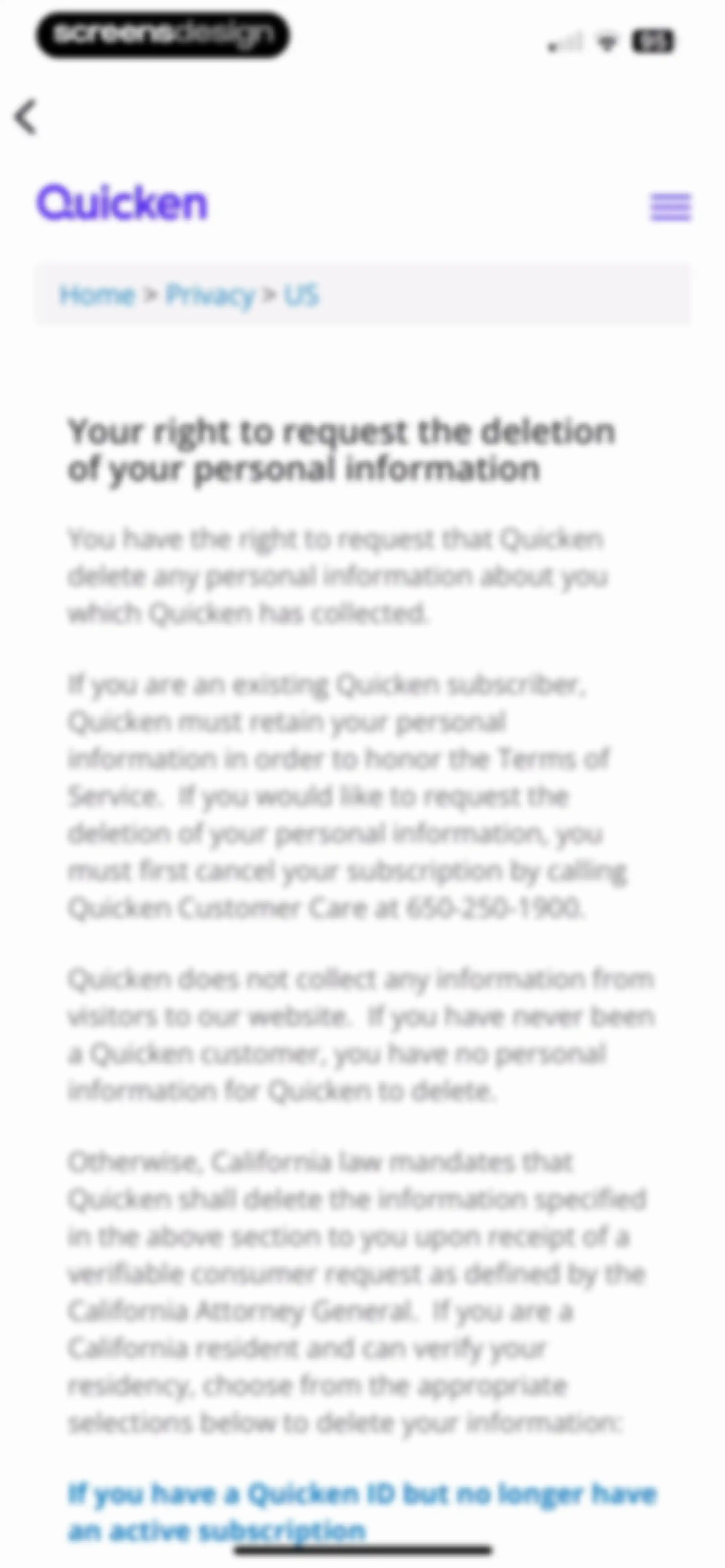 Quicken: Intelligent Money screen 29