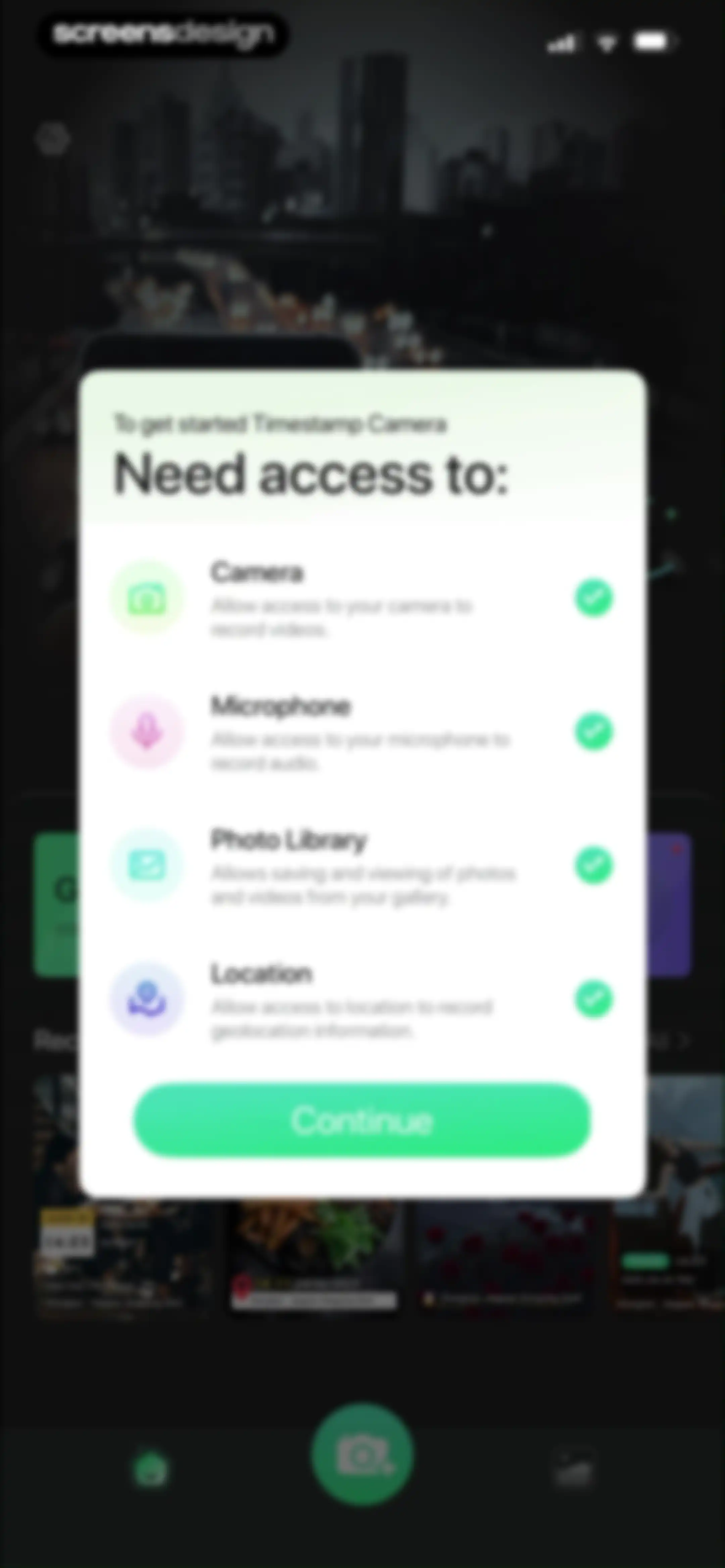 Timestamp Camera -AI Timestamp screen 36