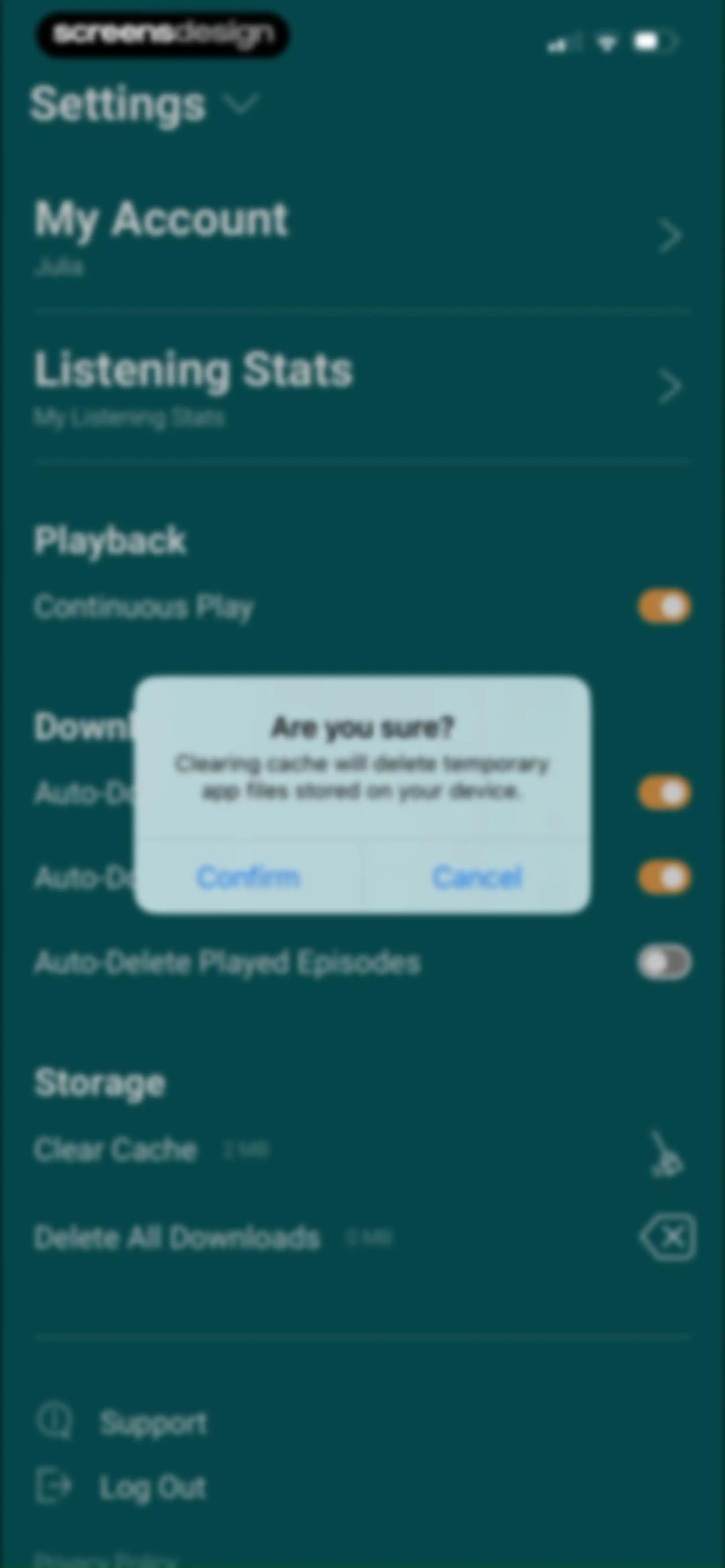 Wondery: Must-Hear Podcasts screen 53