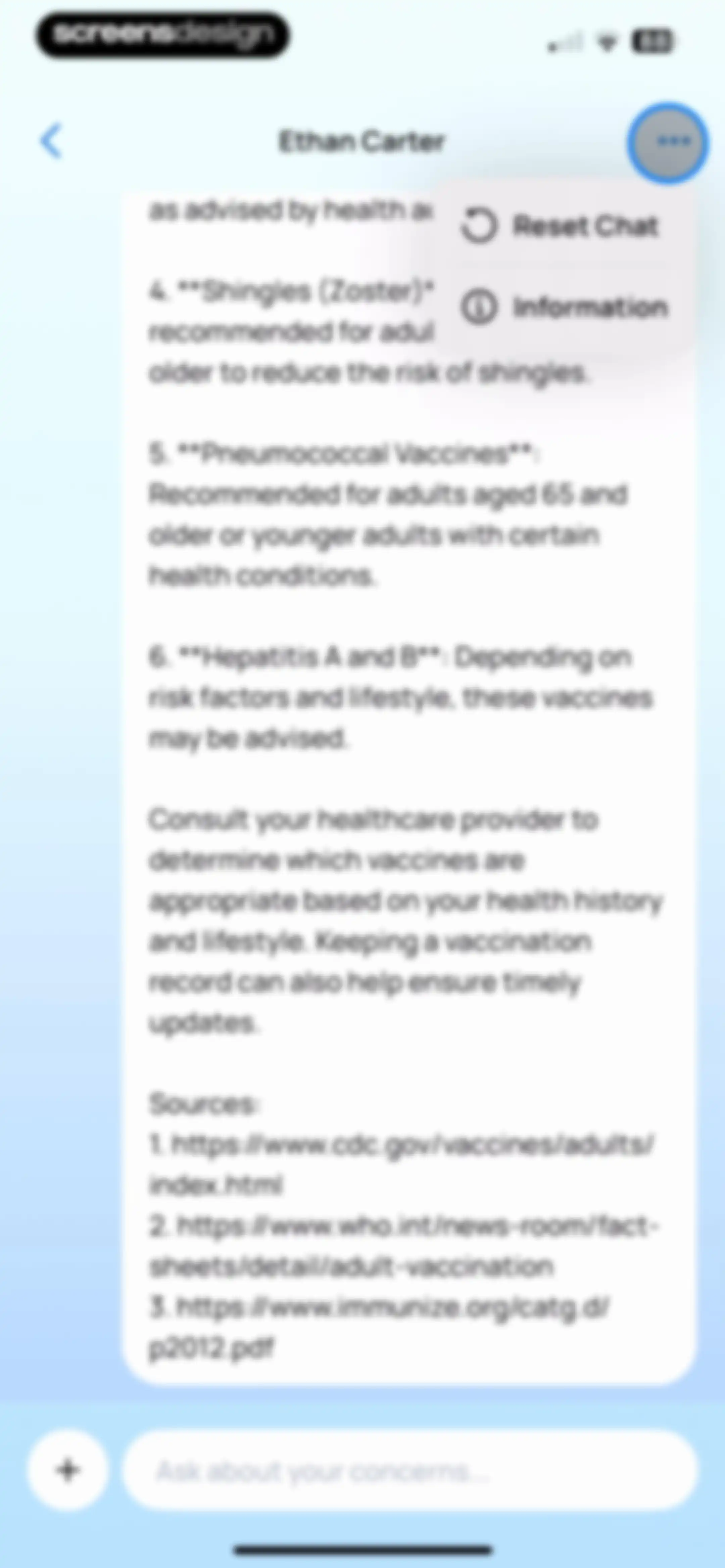 Ease - Body & Mental Health screen 108