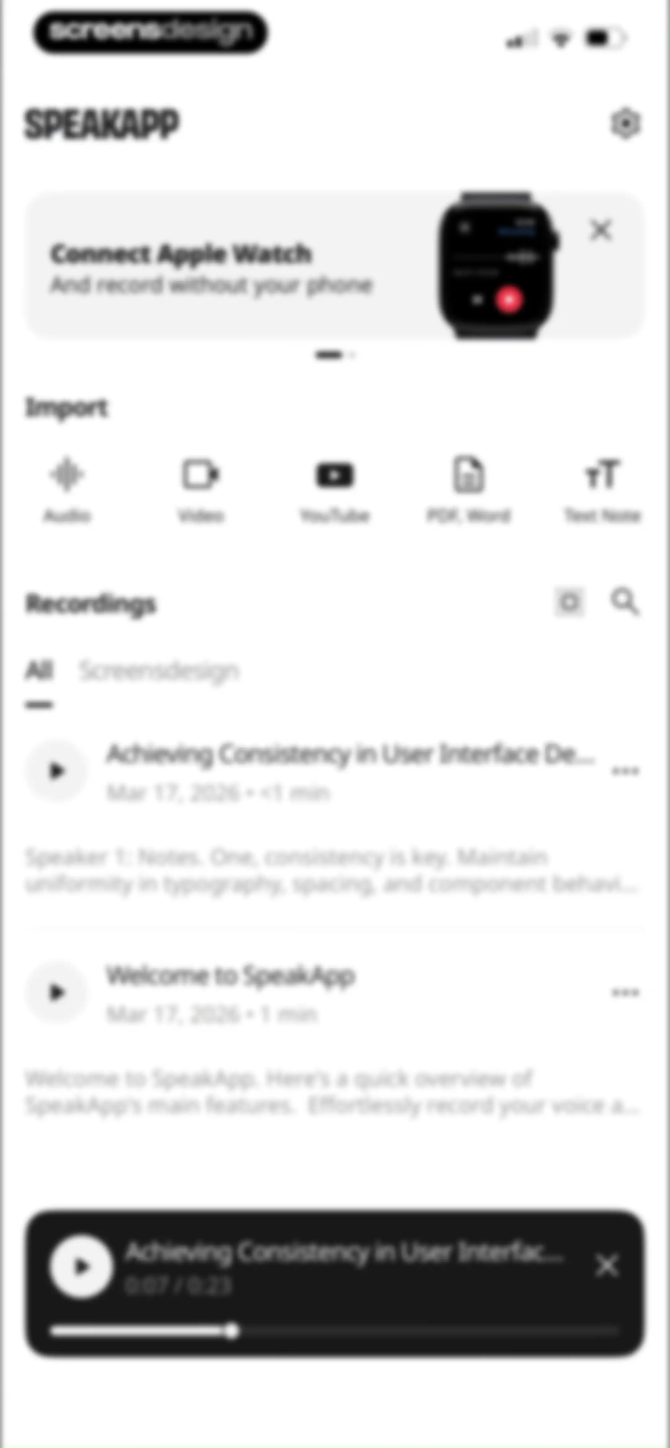 SpeakApp AI: Voice Notes screen 40