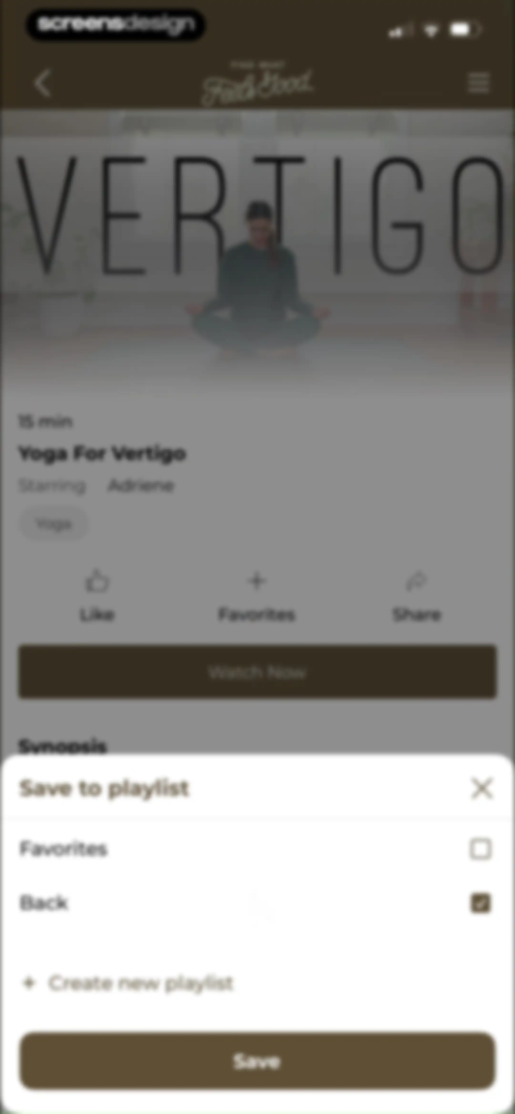 Find What Feels Good Yoga screen 52