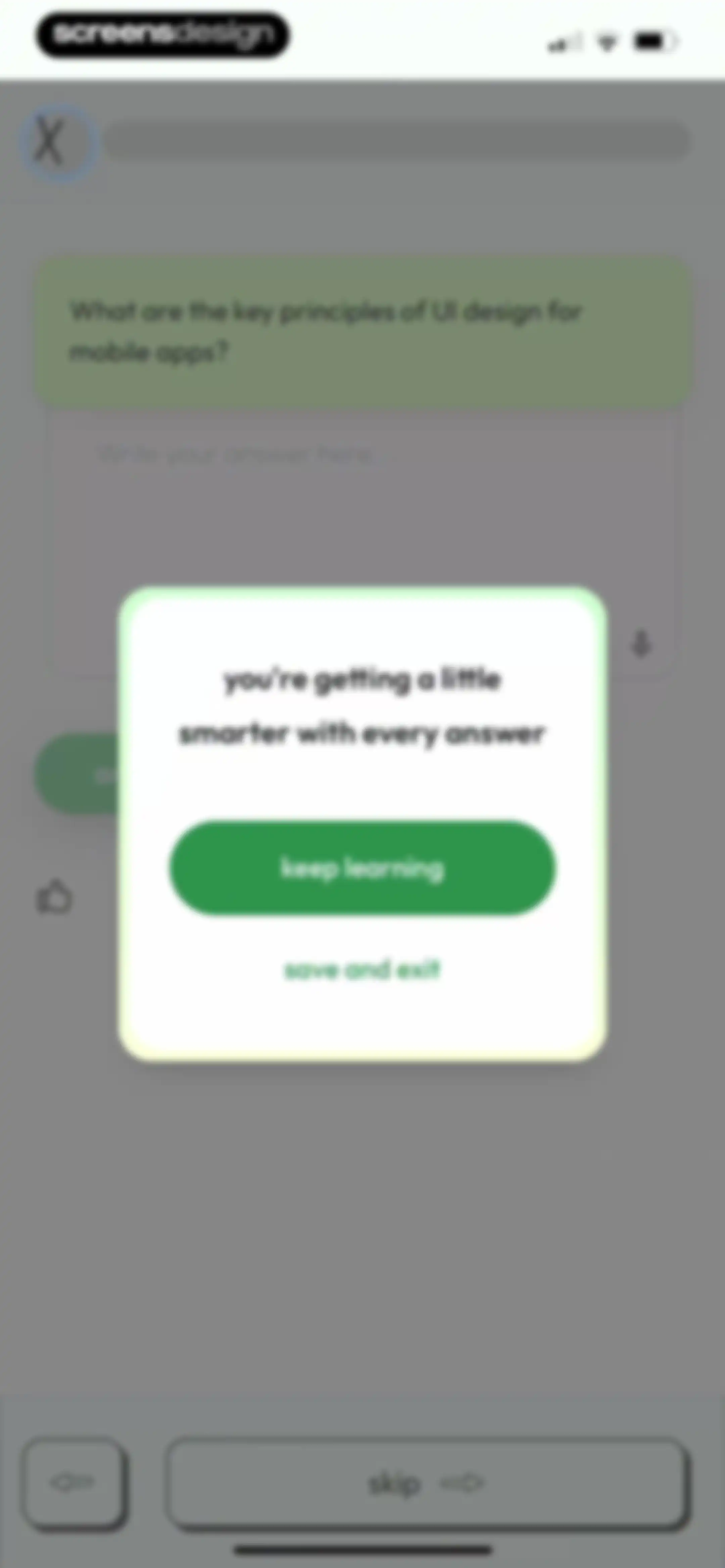 Jungle: AI Flashcards & Quiz screen 52