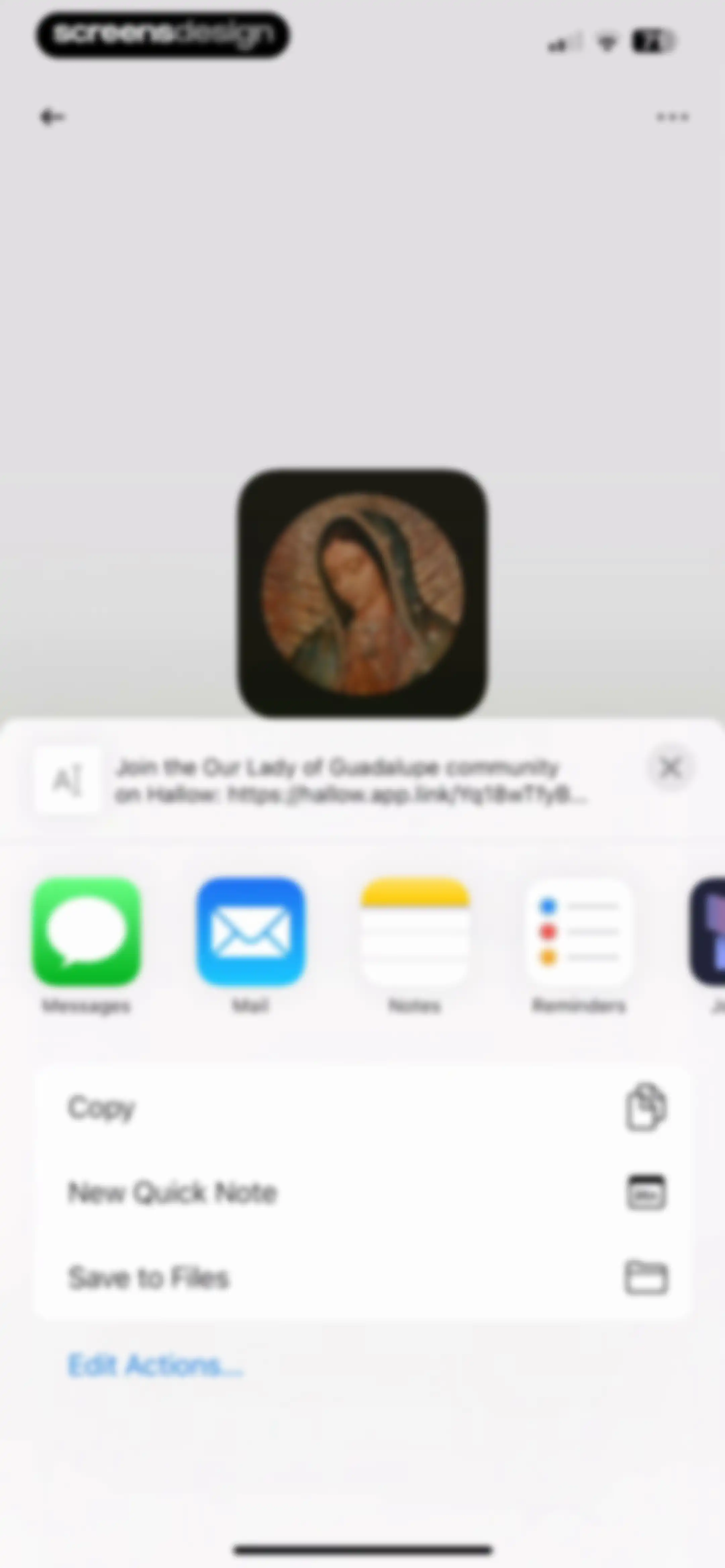 Hallow: Prayer & Meditation screen 138