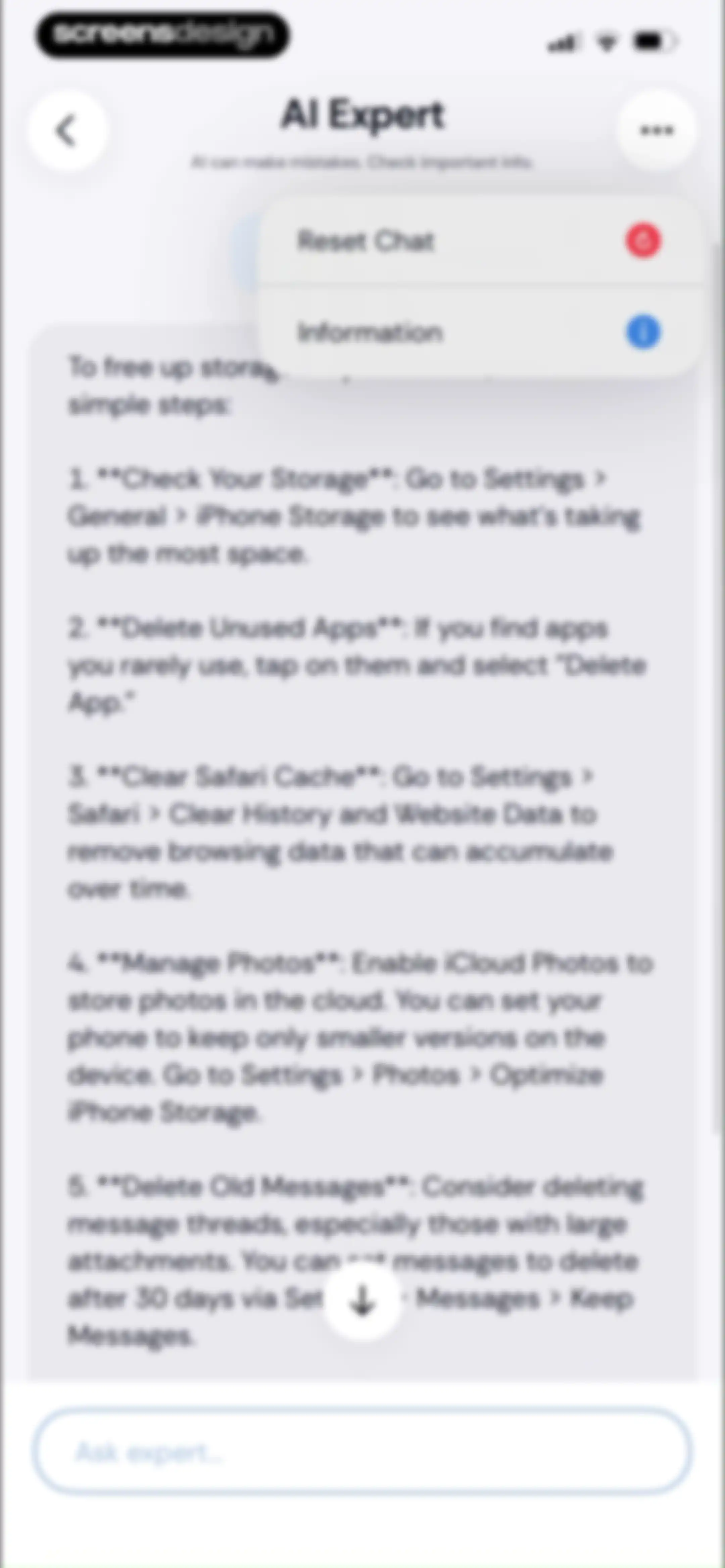 Expert Cleaner - Clean Storage screen 141