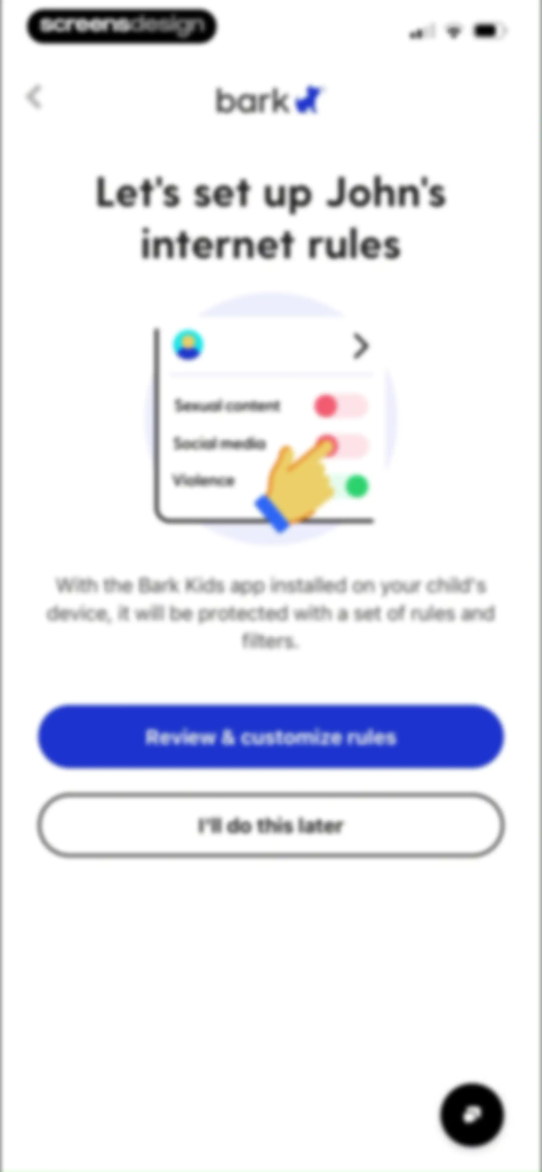Bark - Parental Controls screen 34