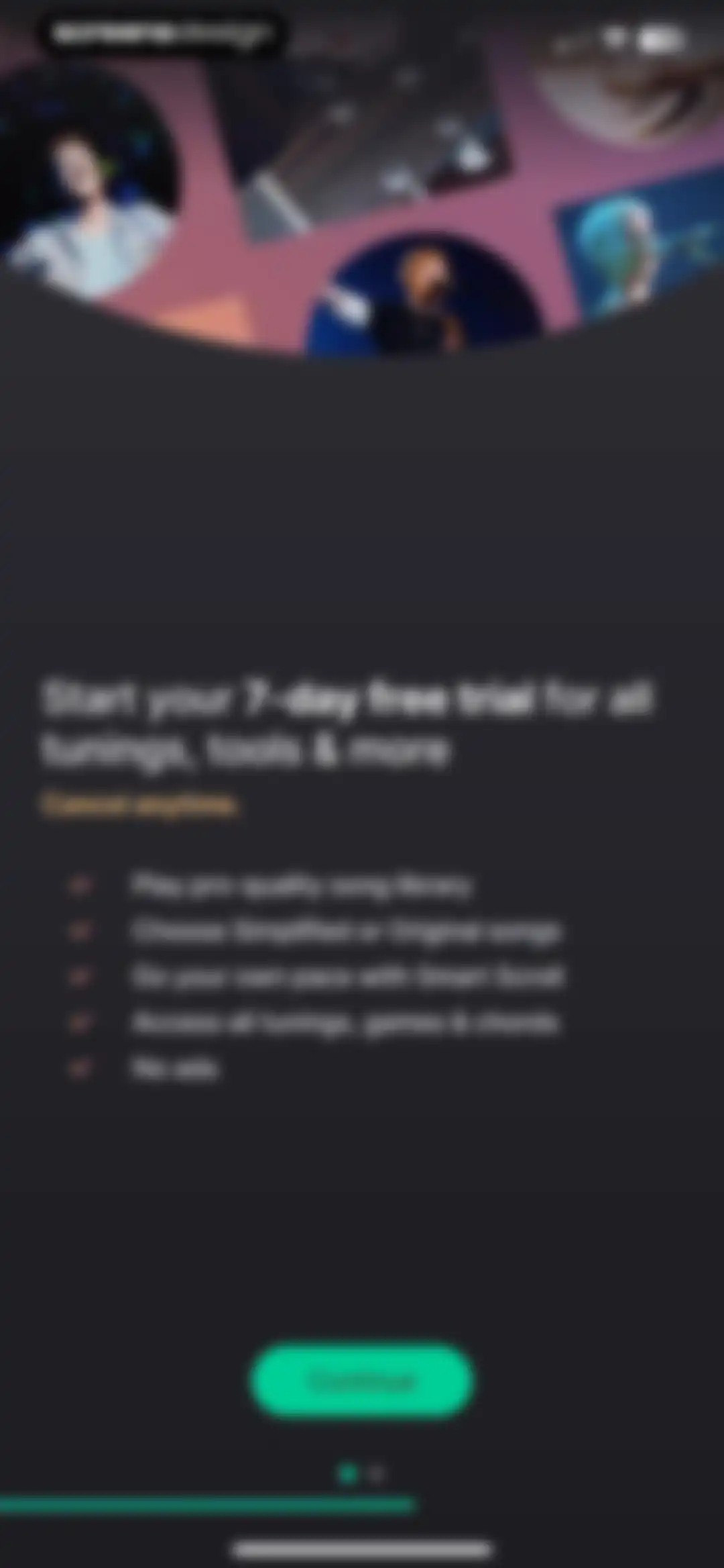 GuitarTuna: Tune & Play Guitar screen 9