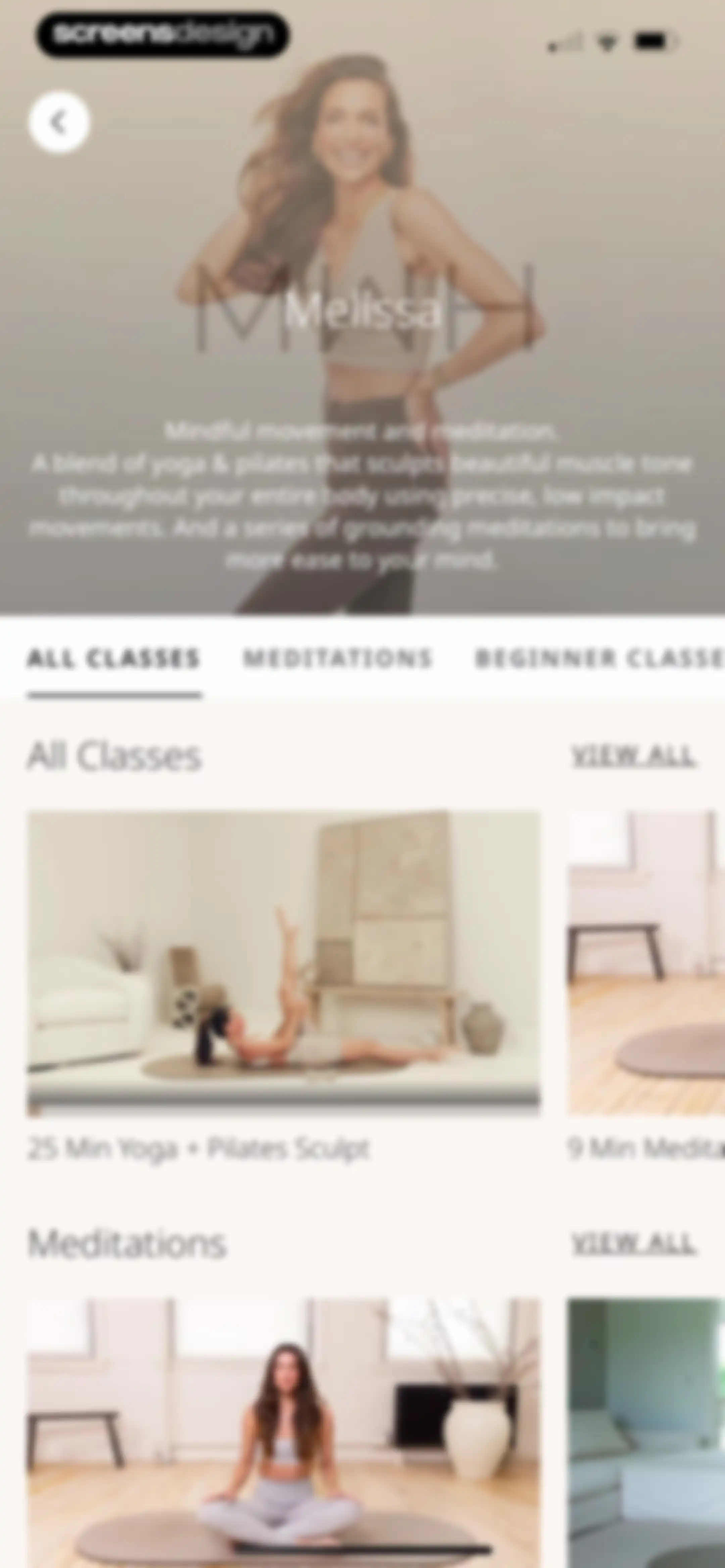MWH: Fitness + Wellness screen 58