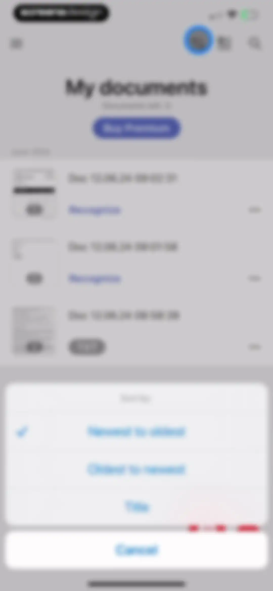 FineReader: PDF Scanner & OCR screen 55