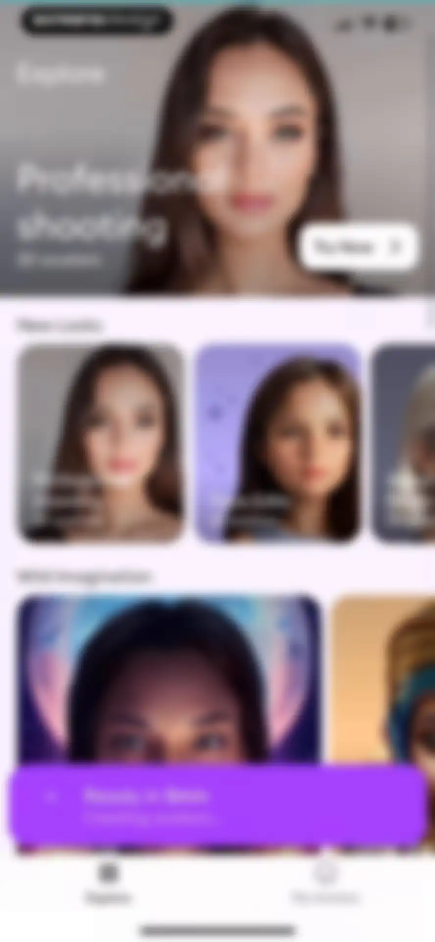 Dawn AI - Avatar generator screen 14