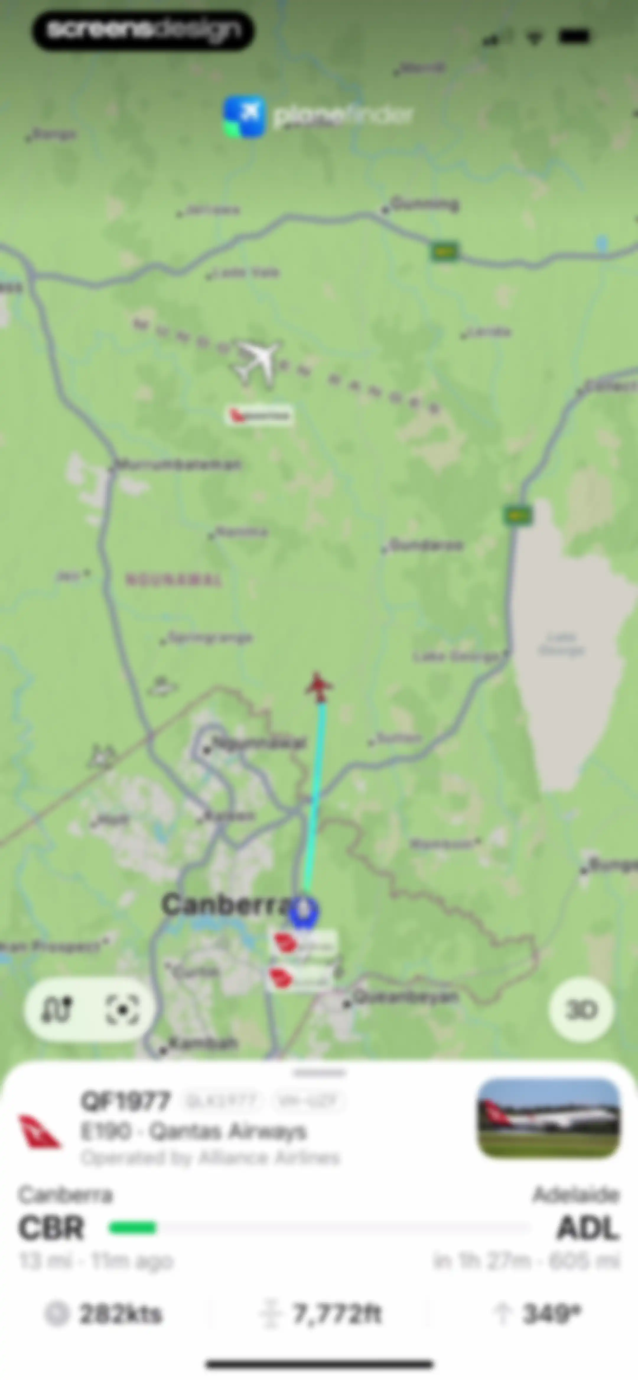 Plane Finder ⁃ Flight Tracker screen 105