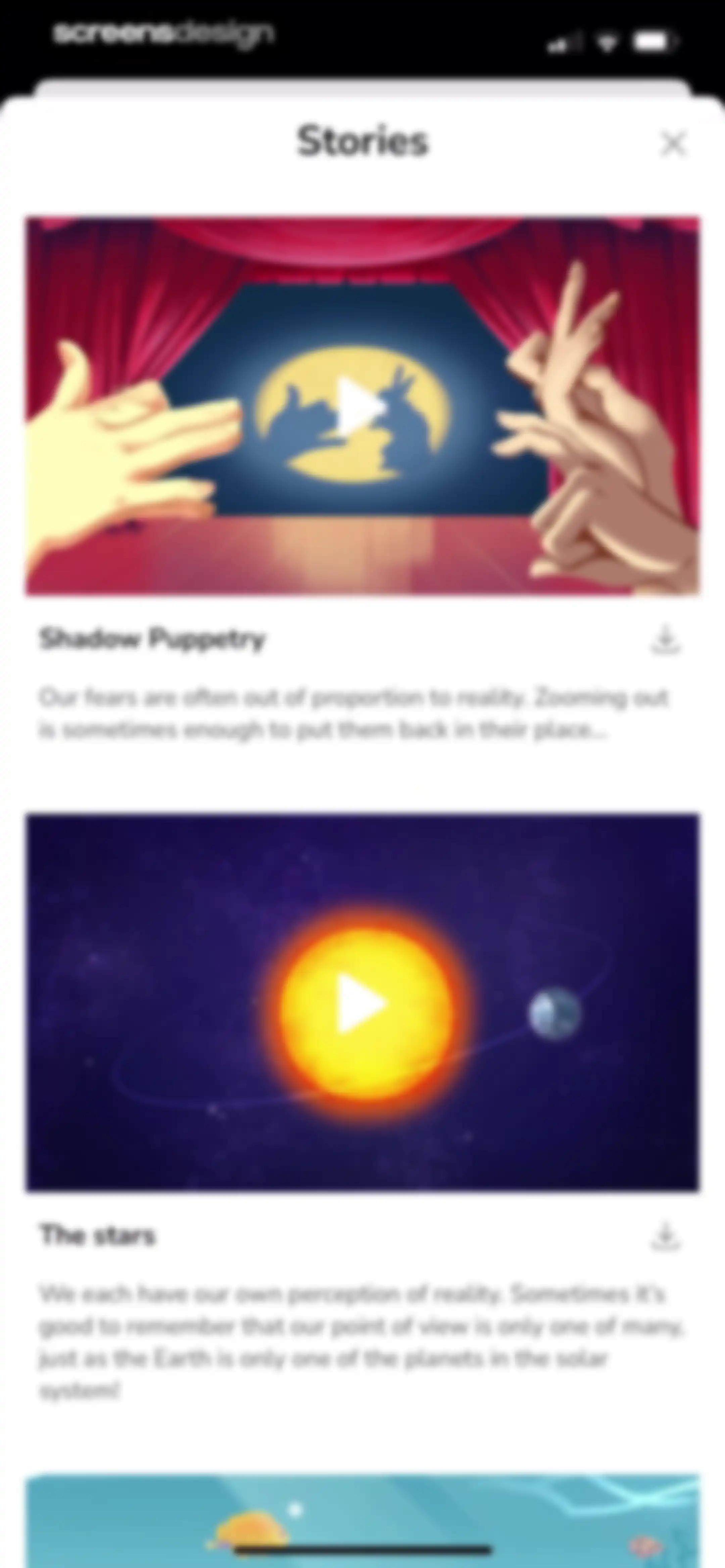 Petit BamBou: Mindfulness screen 62