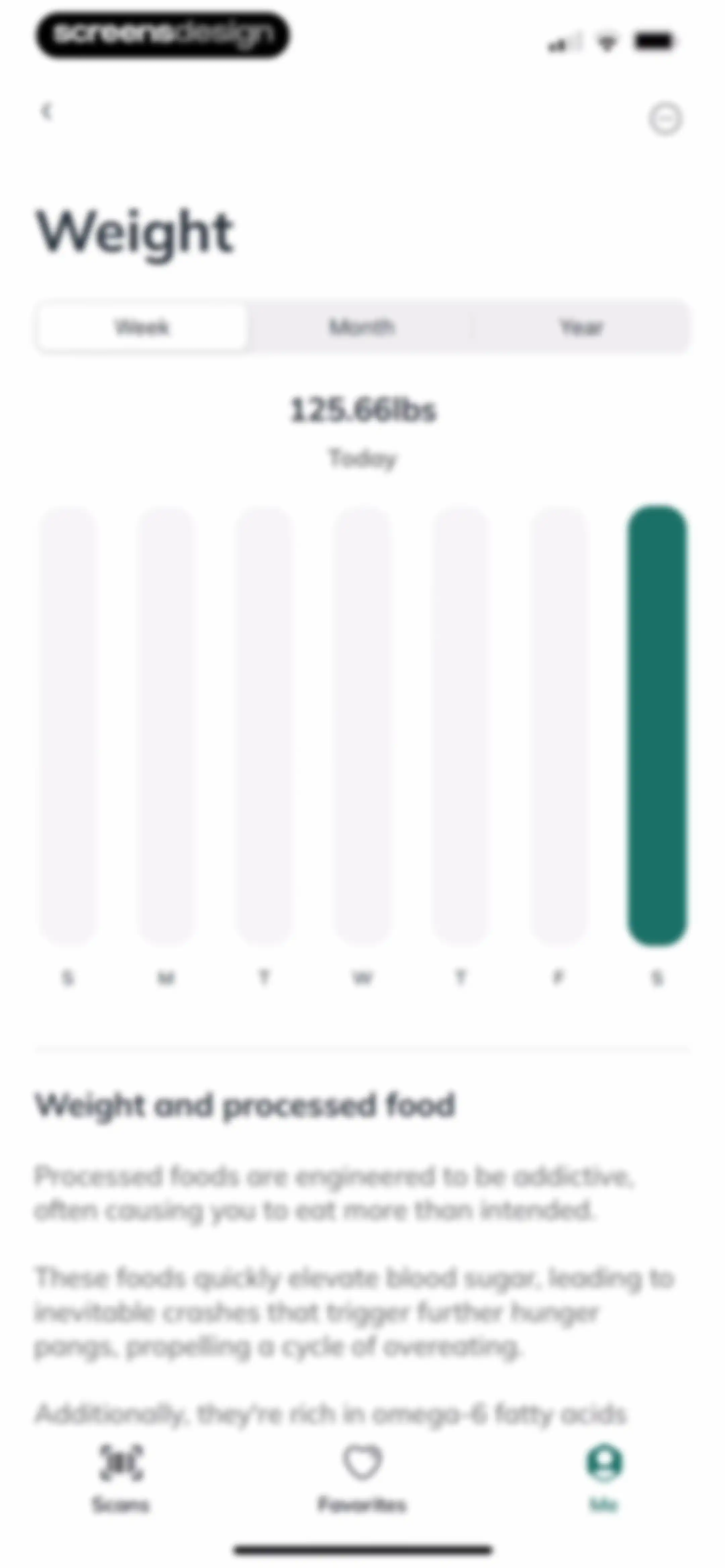 Ivy: Processed Food Scanner screen 73