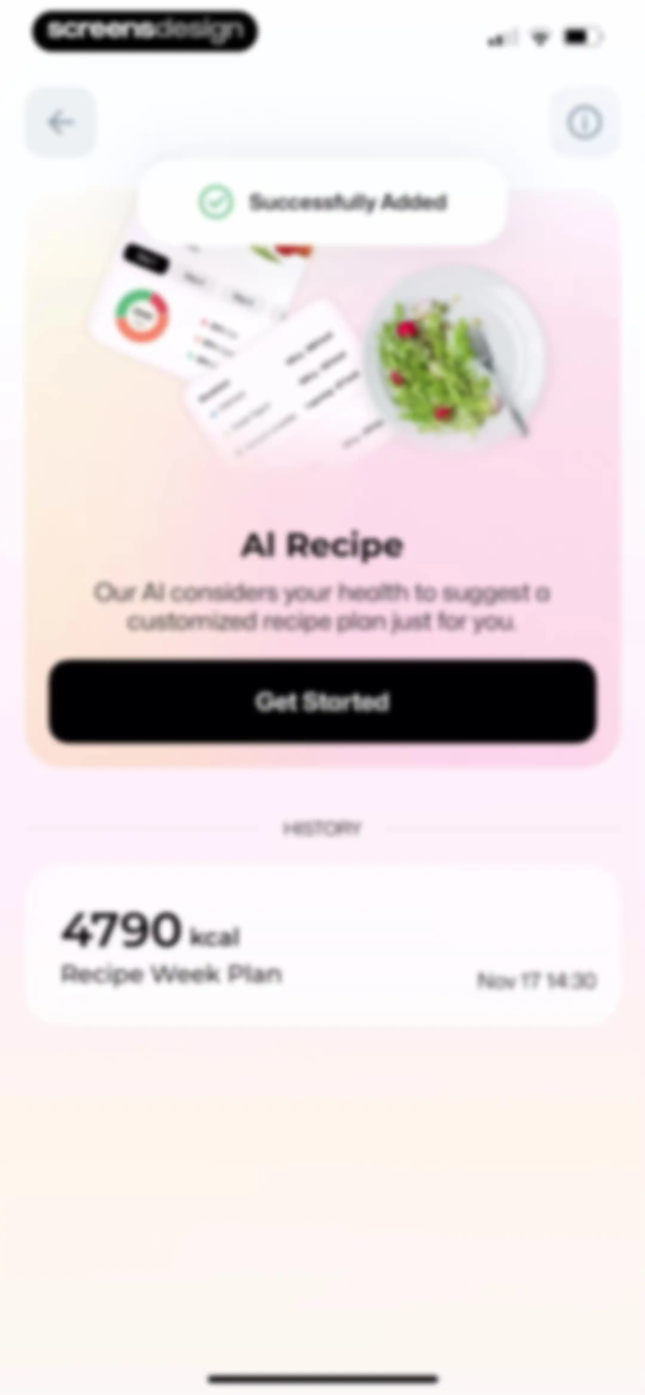Wellance – AI Health & Balance screen 77