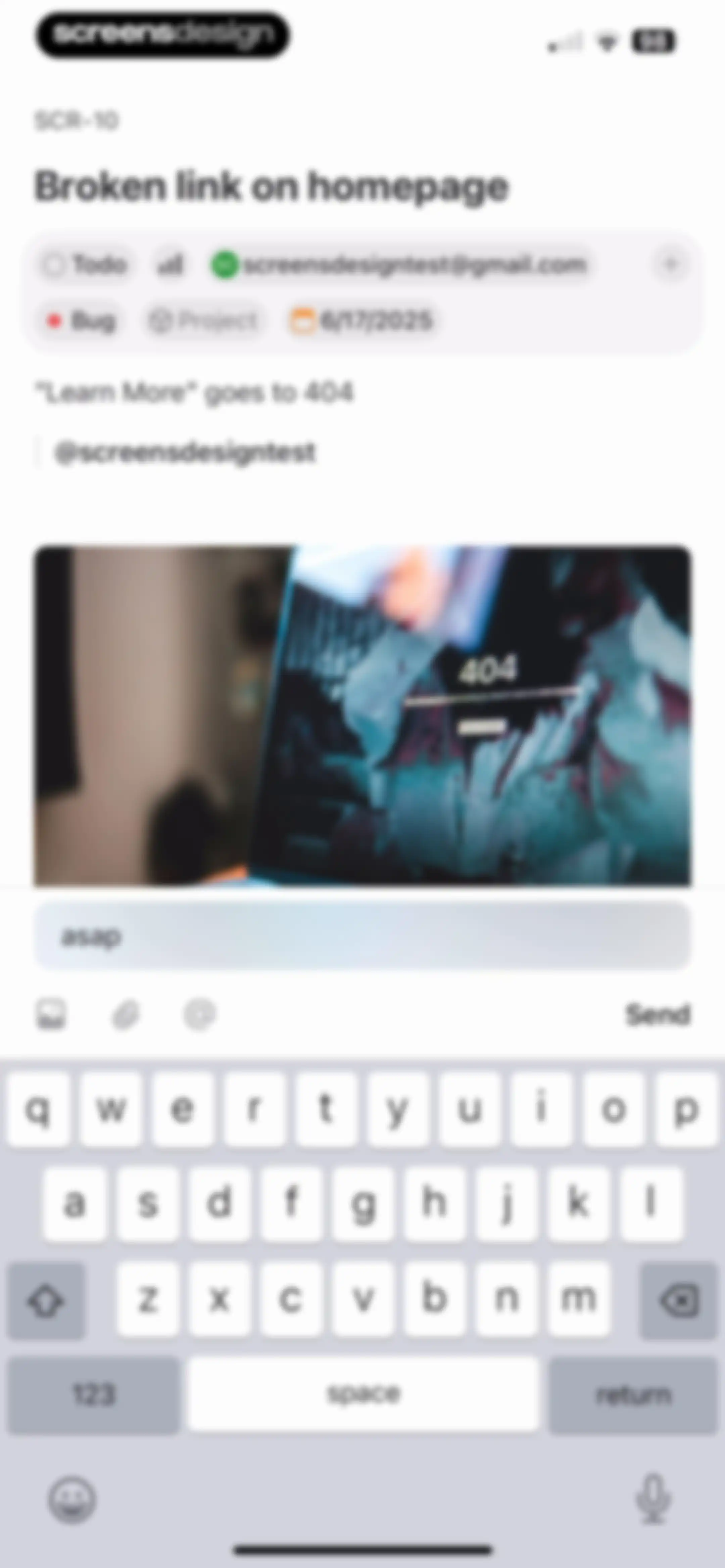 Linear Mobile screen 29