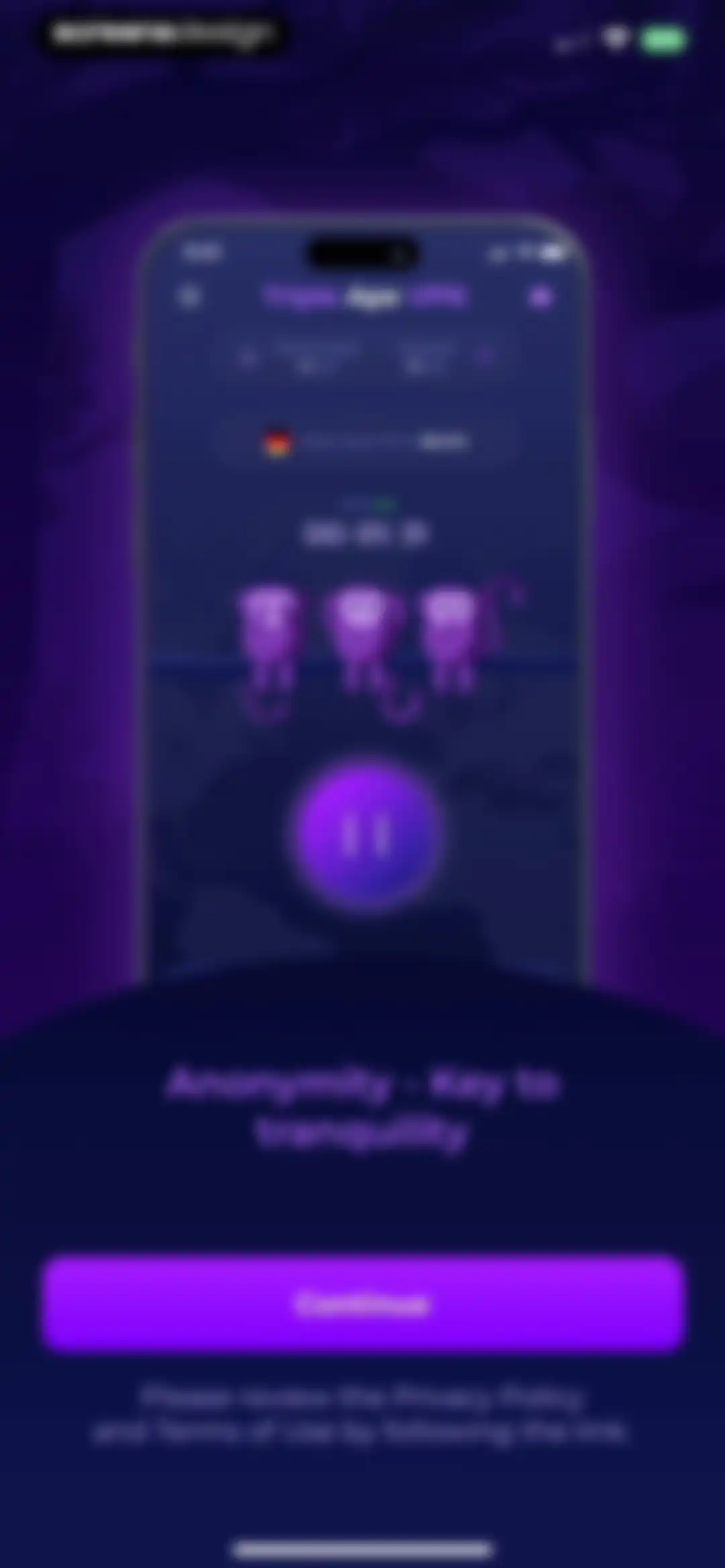 Triple Ape VPN screen 2