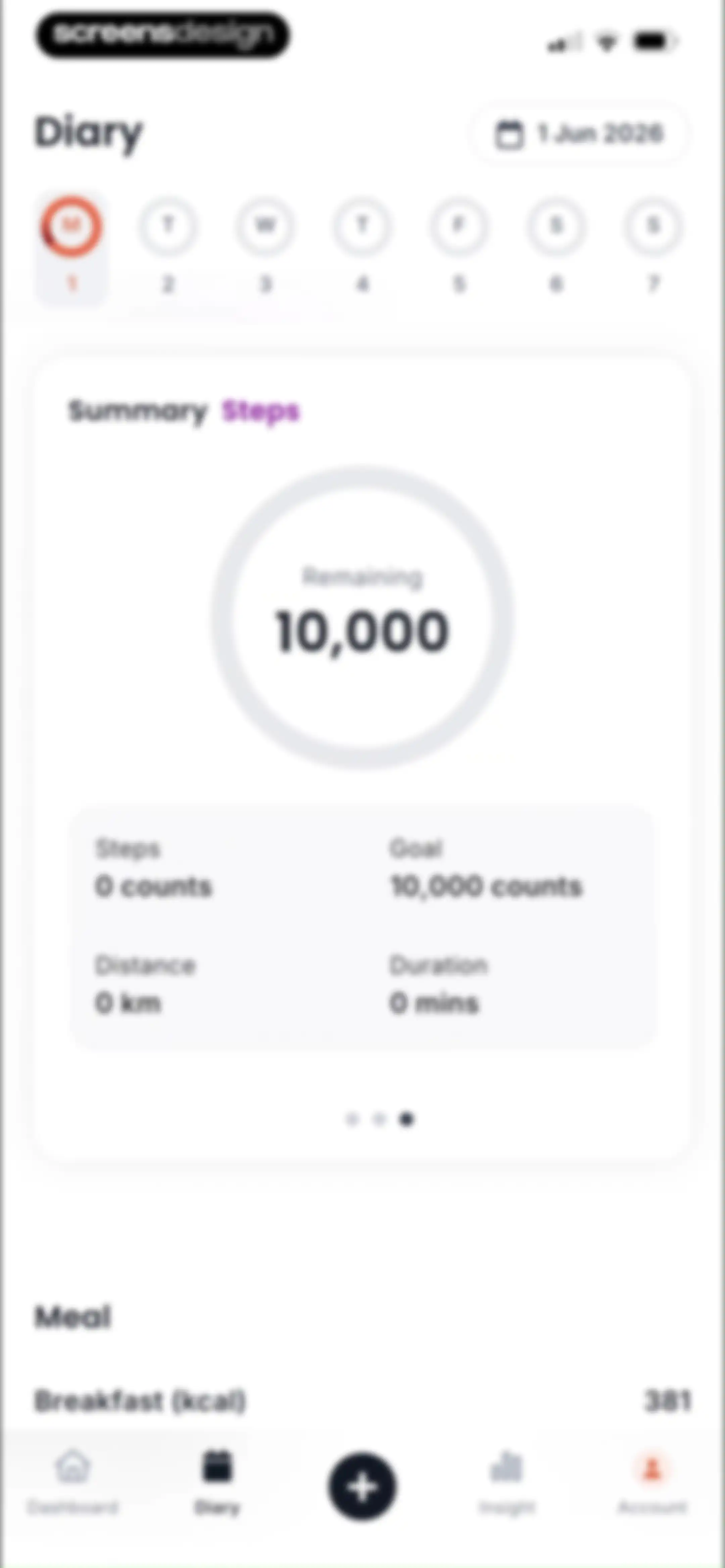 Kalguroo: AI Calorie Tracker screen 103