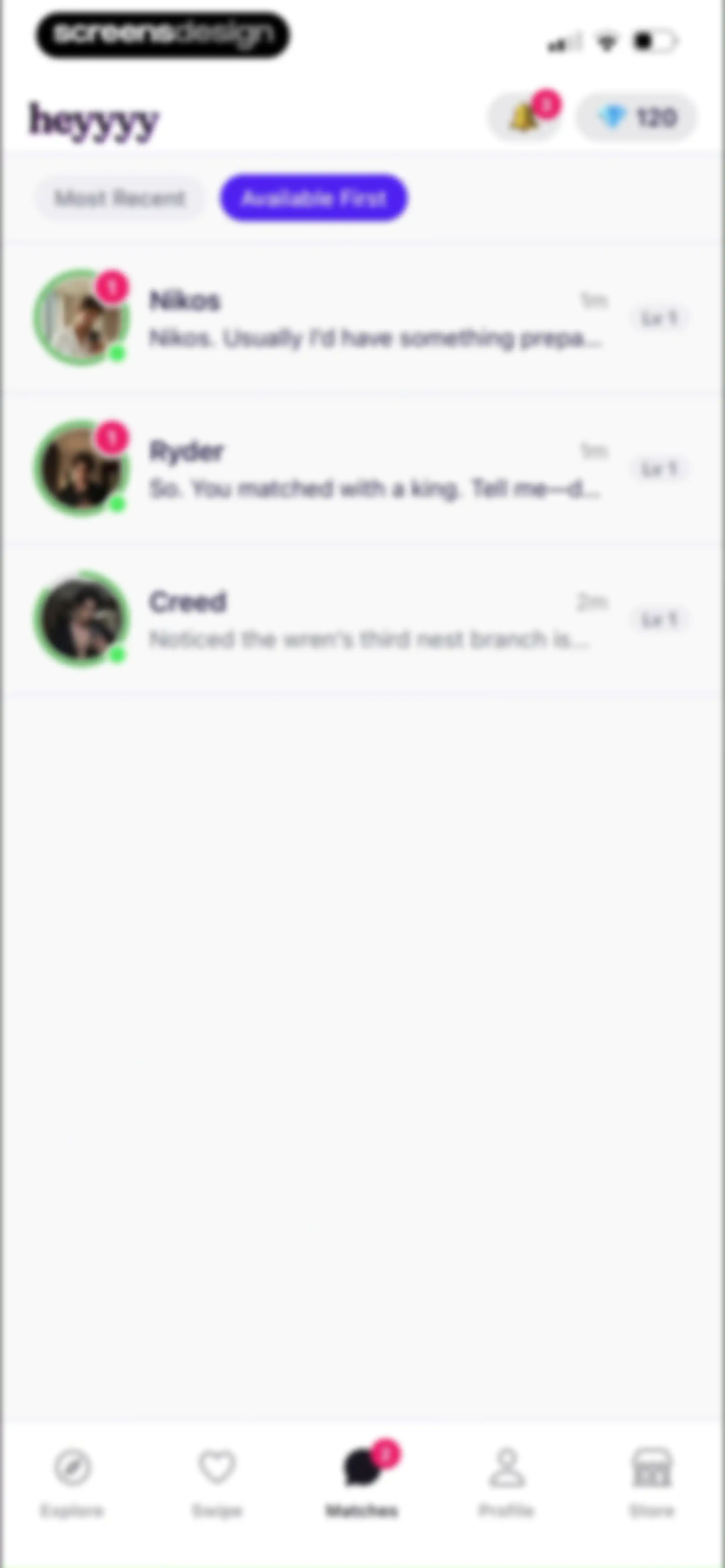 Heyyyy: Stories that text back screen 57