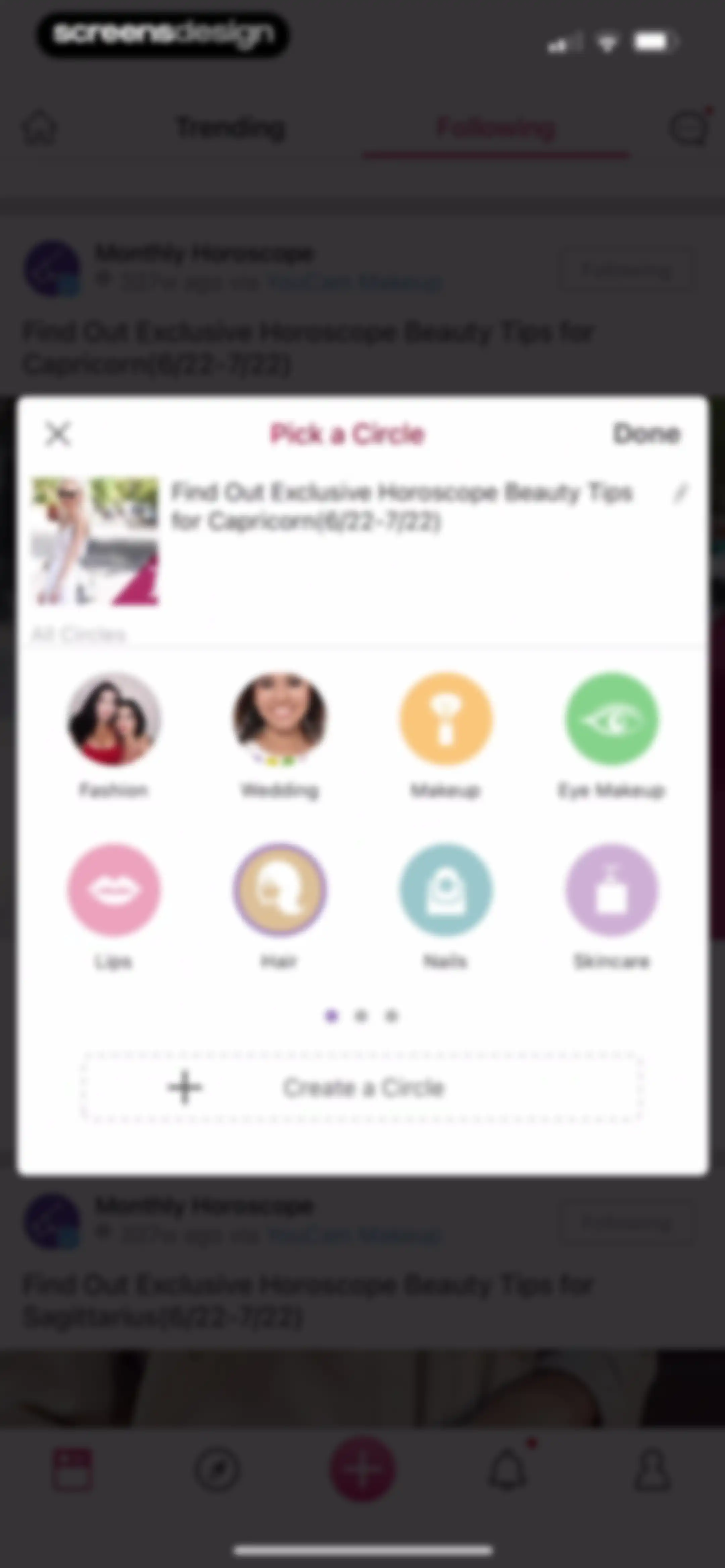 YouCam Makeup: Face Editor screen 86