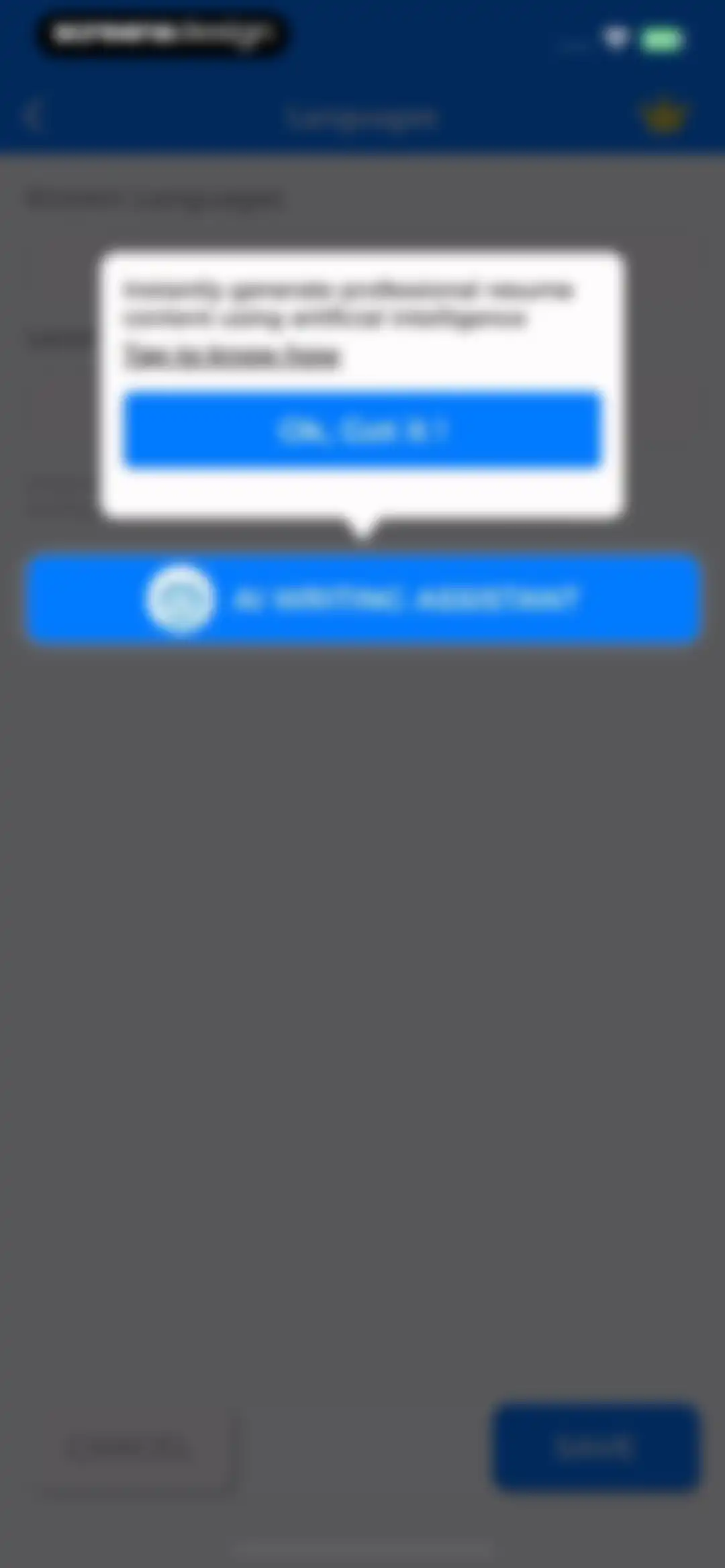 AI Resume Creator: CV Builder screen 23