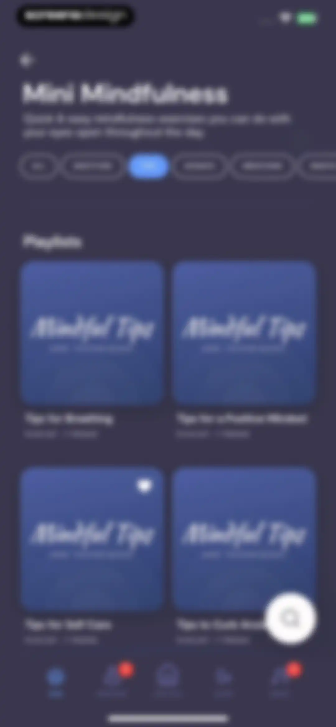 Mindfulness.com Meditation App screen 51