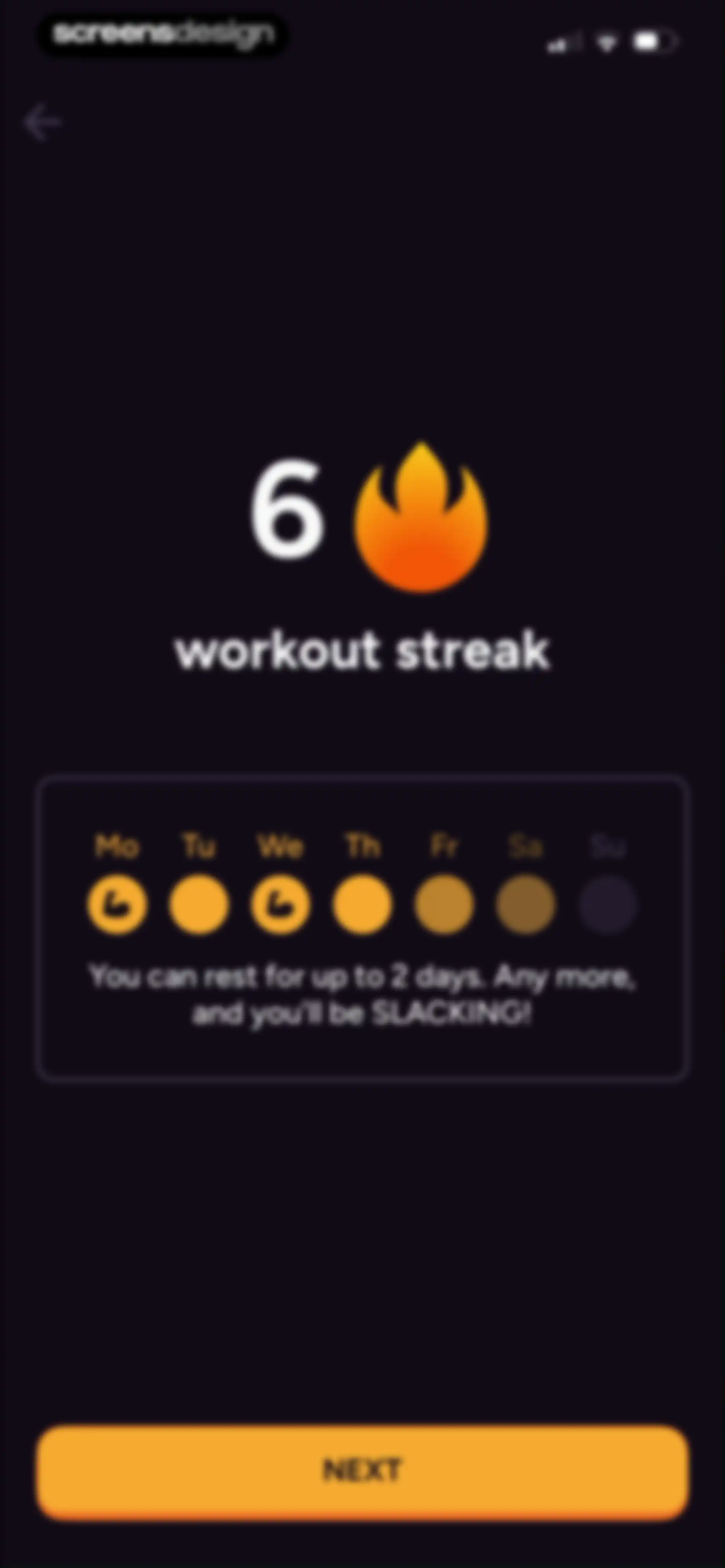 Liftoff - Ranked Gym Workouts screen 148