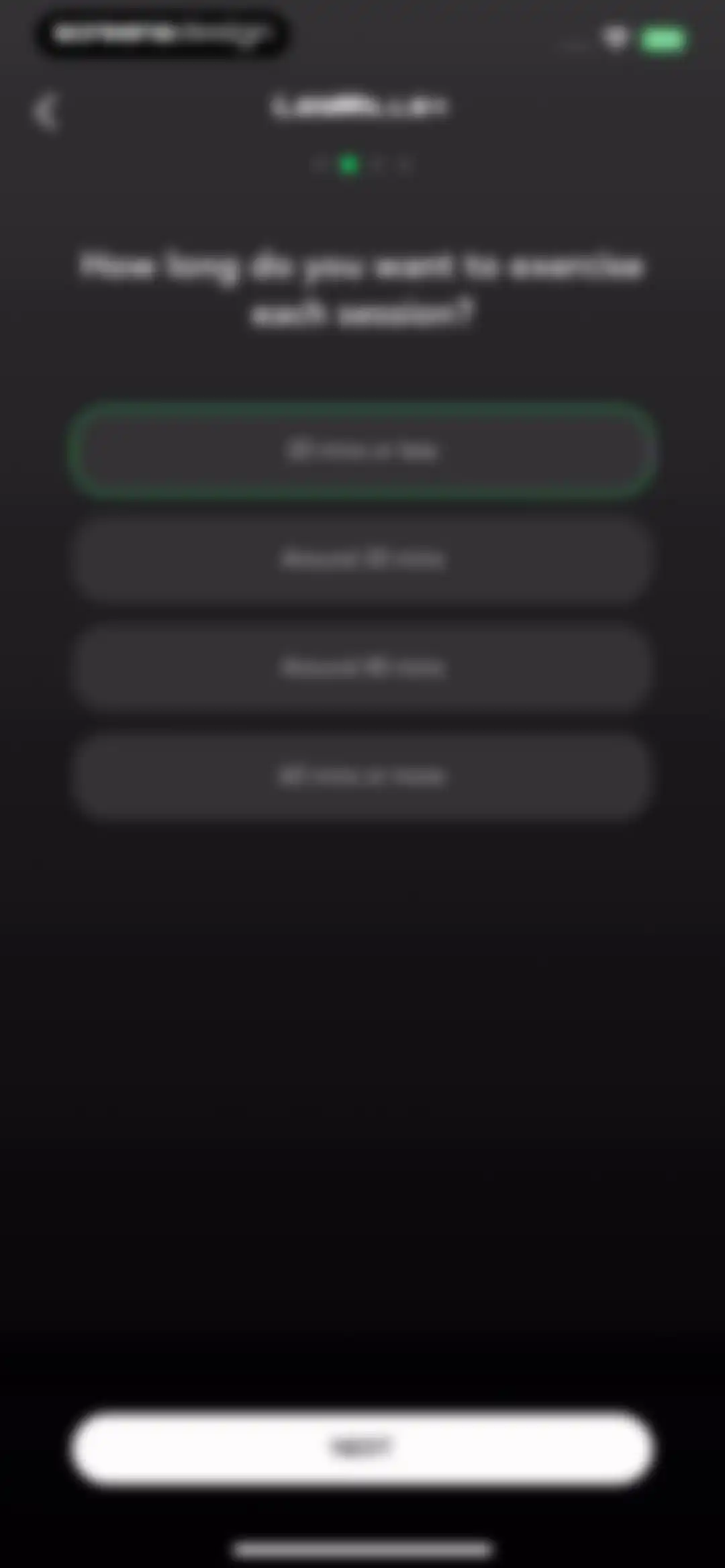 LES MILLS+: home workout app screen 6