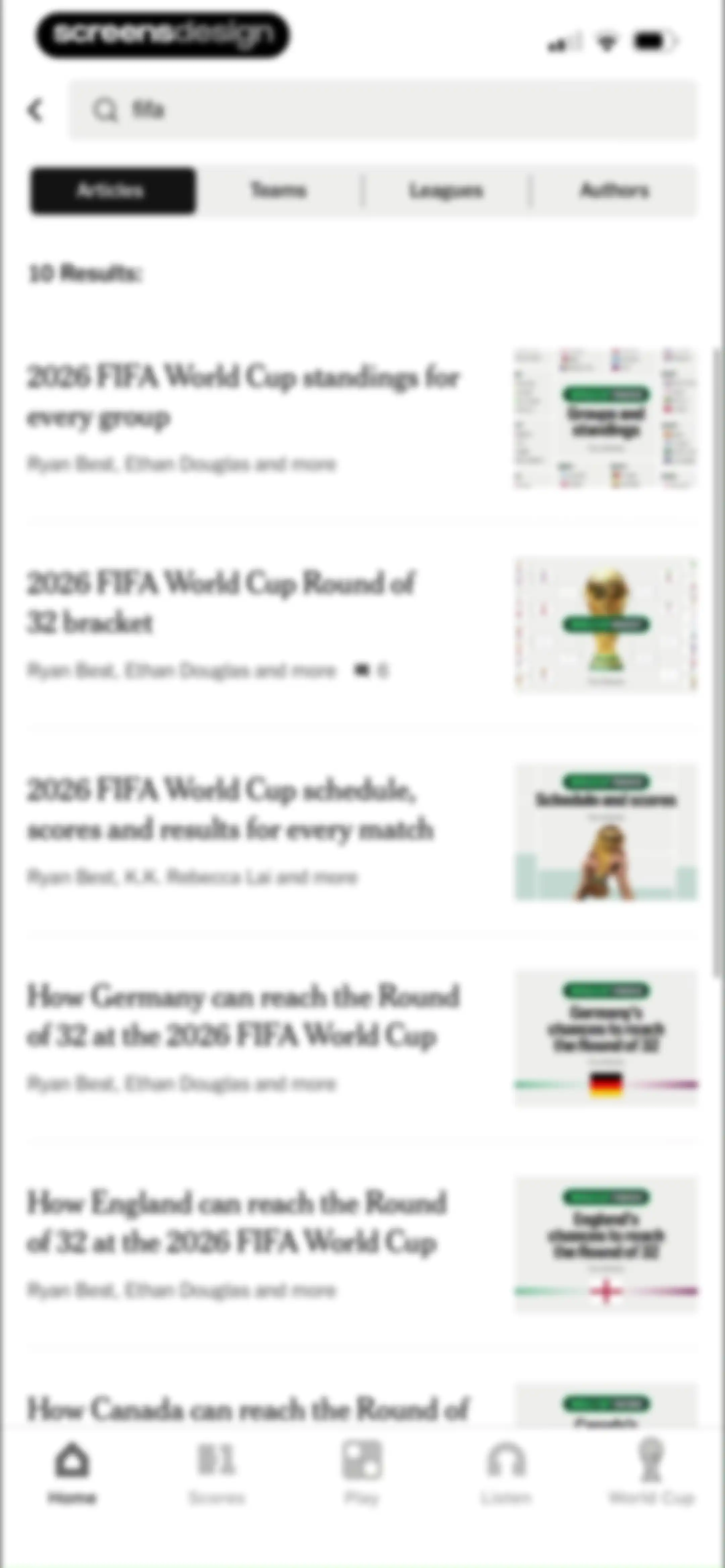 The Athletic: All Sports News screen 122