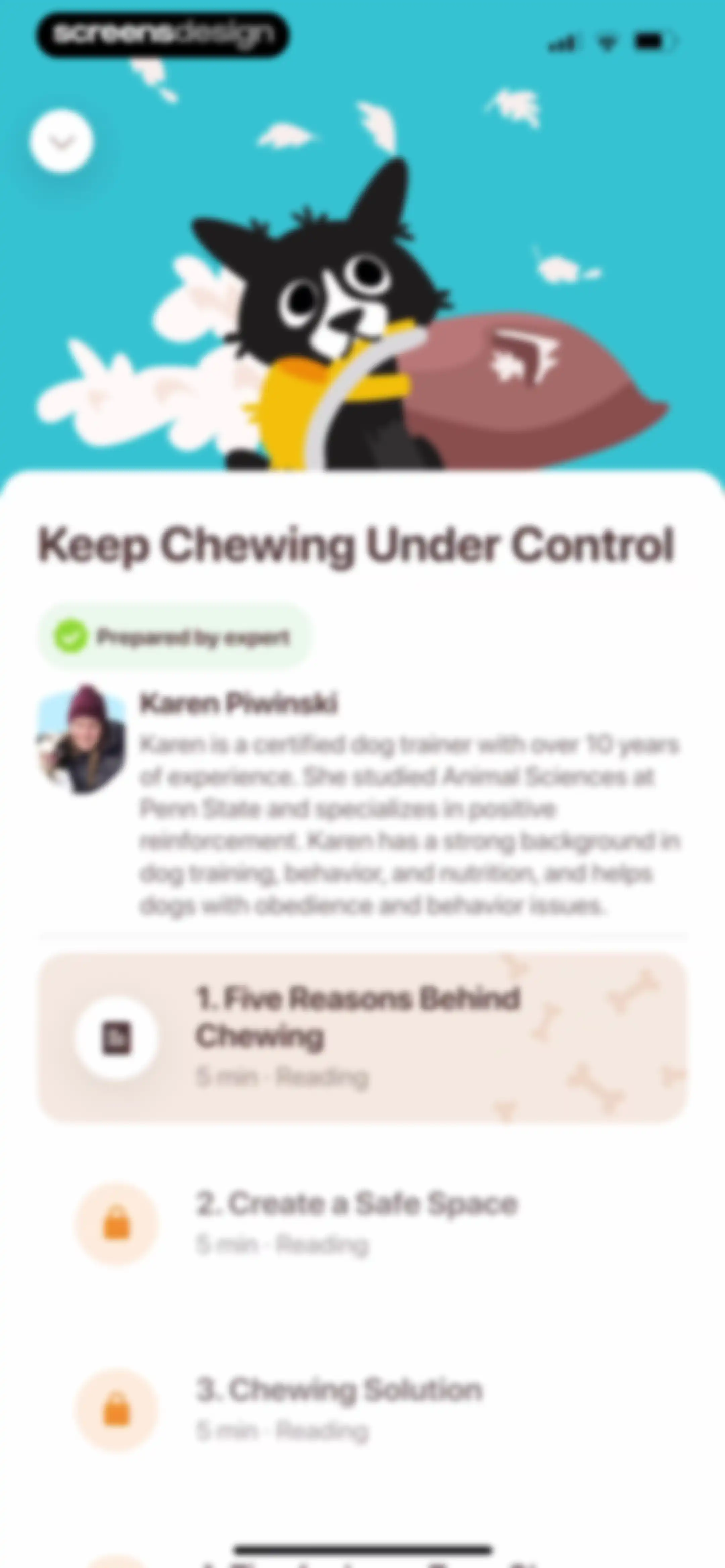 Woofz - Puppy and Dog Training screen 90