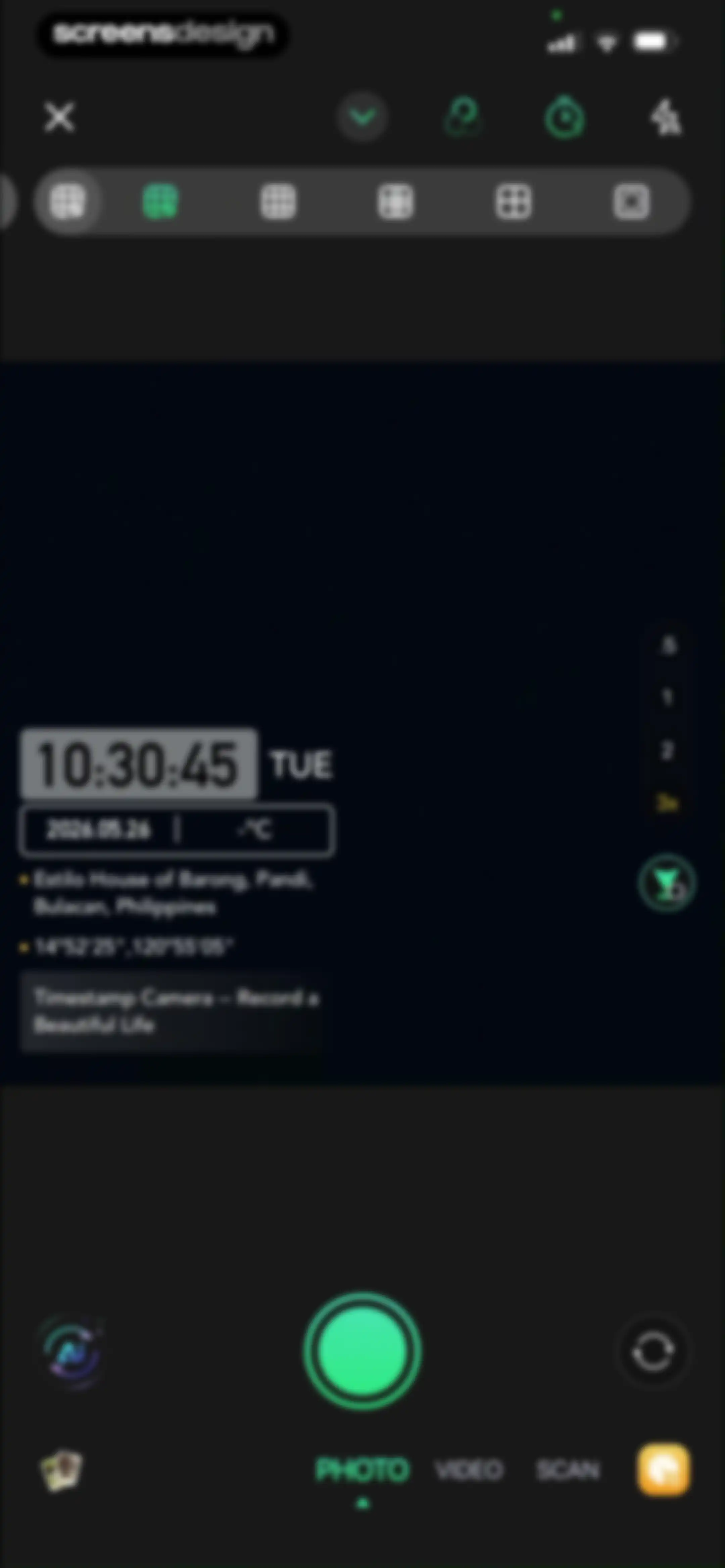 Timestamp Camera -AI Timestamp screen 49