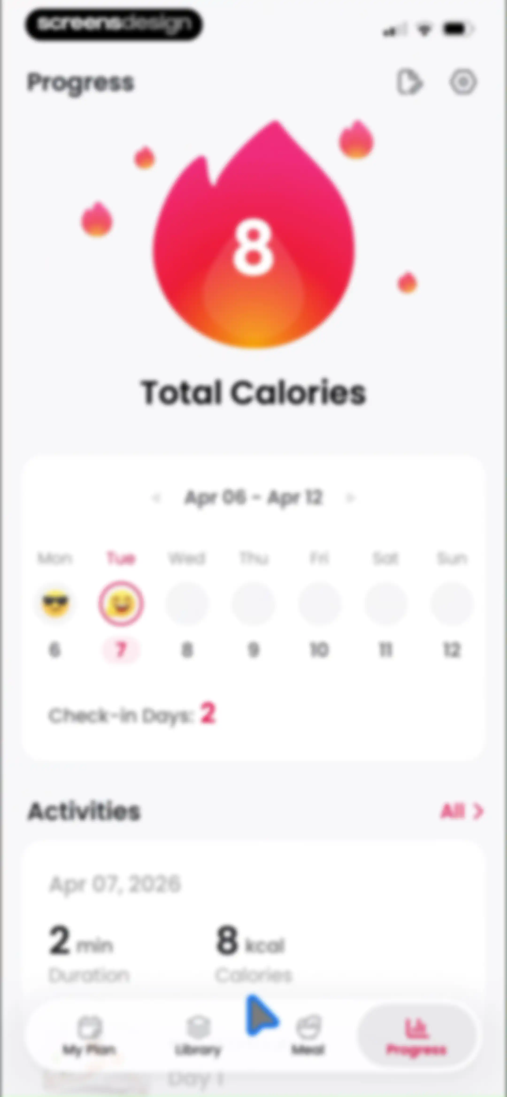 ChillFit: Home Workout Planner screen 153