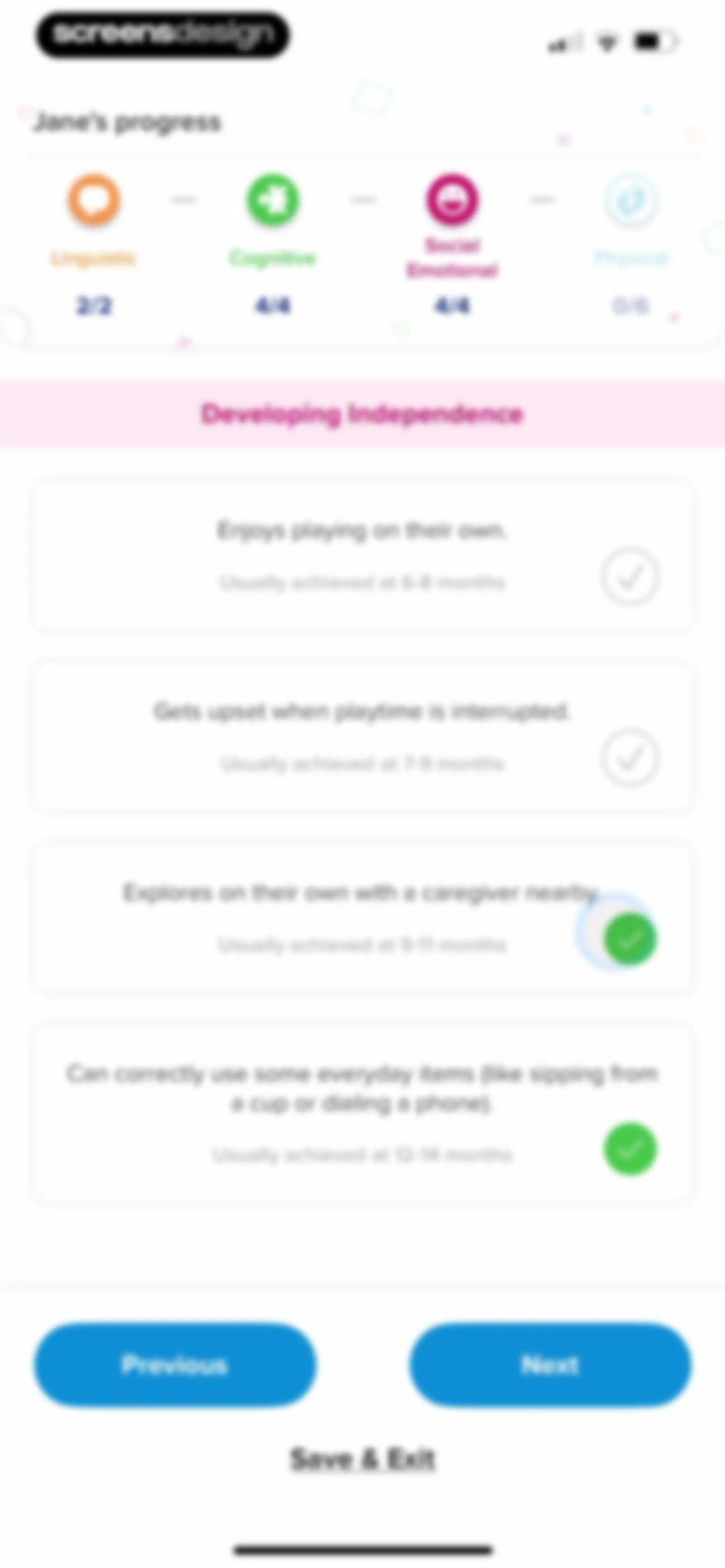Kinedu: Baby Development screen 45