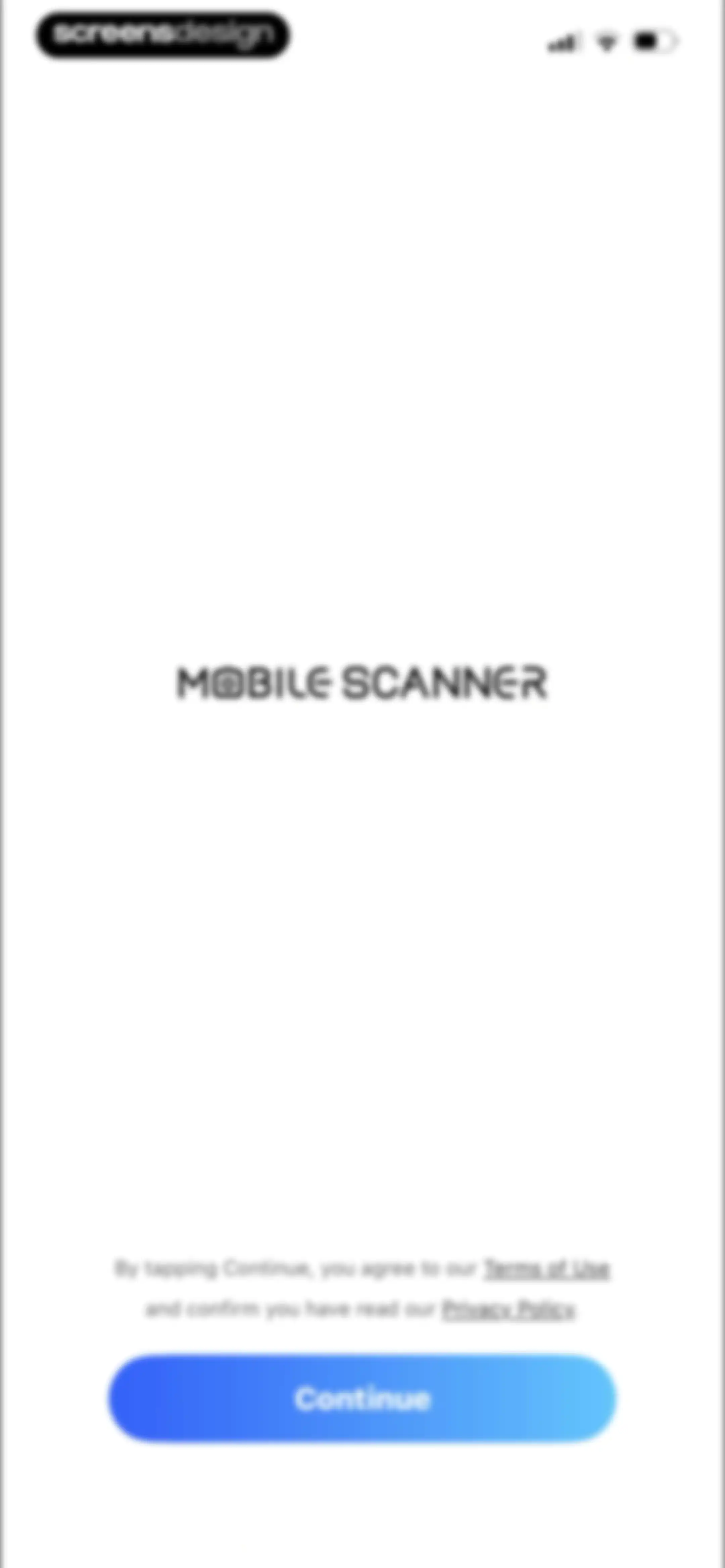 Mobile Scanner App - Scan PDF screen 1