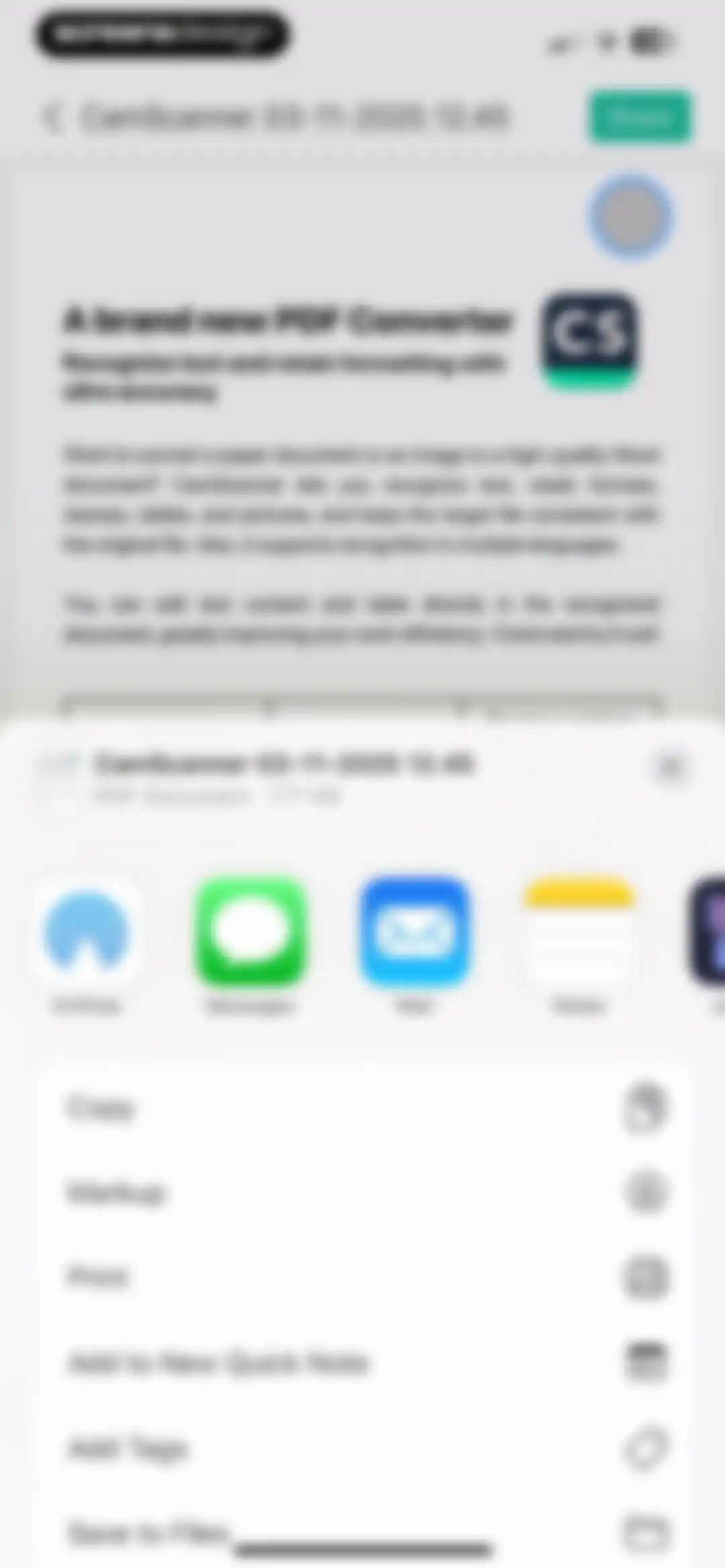 CamScanner - PDF Scanner App screen 49