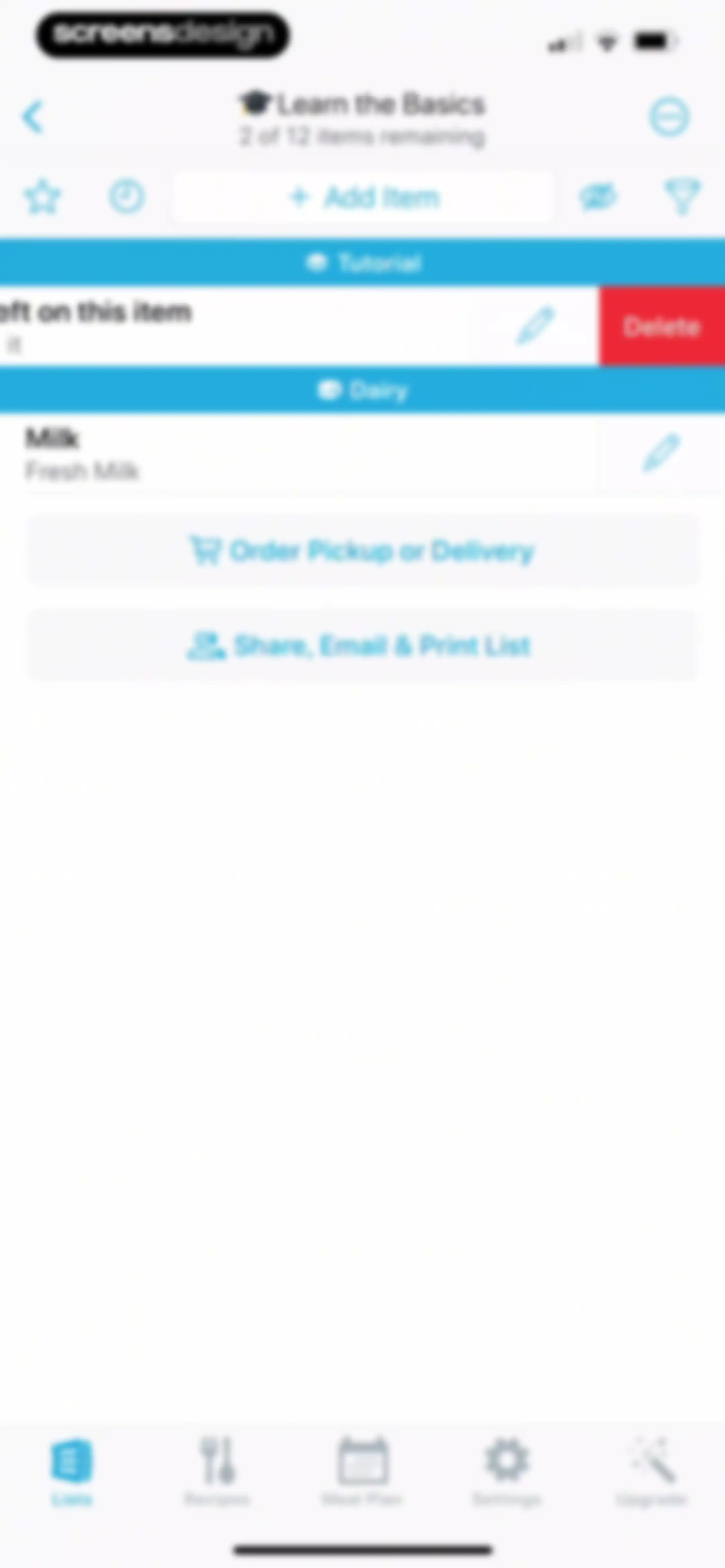 AnyList: Grocery Shopping List screen 24