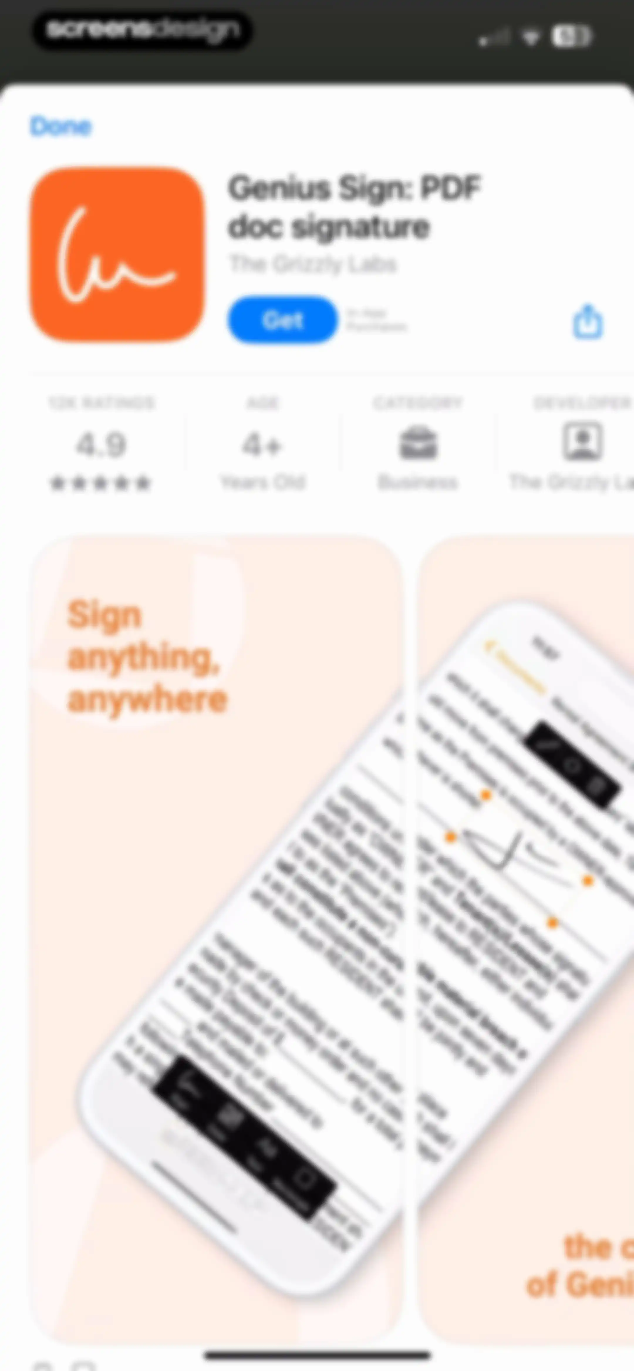 Scanner App: Genius Scan screen 35
