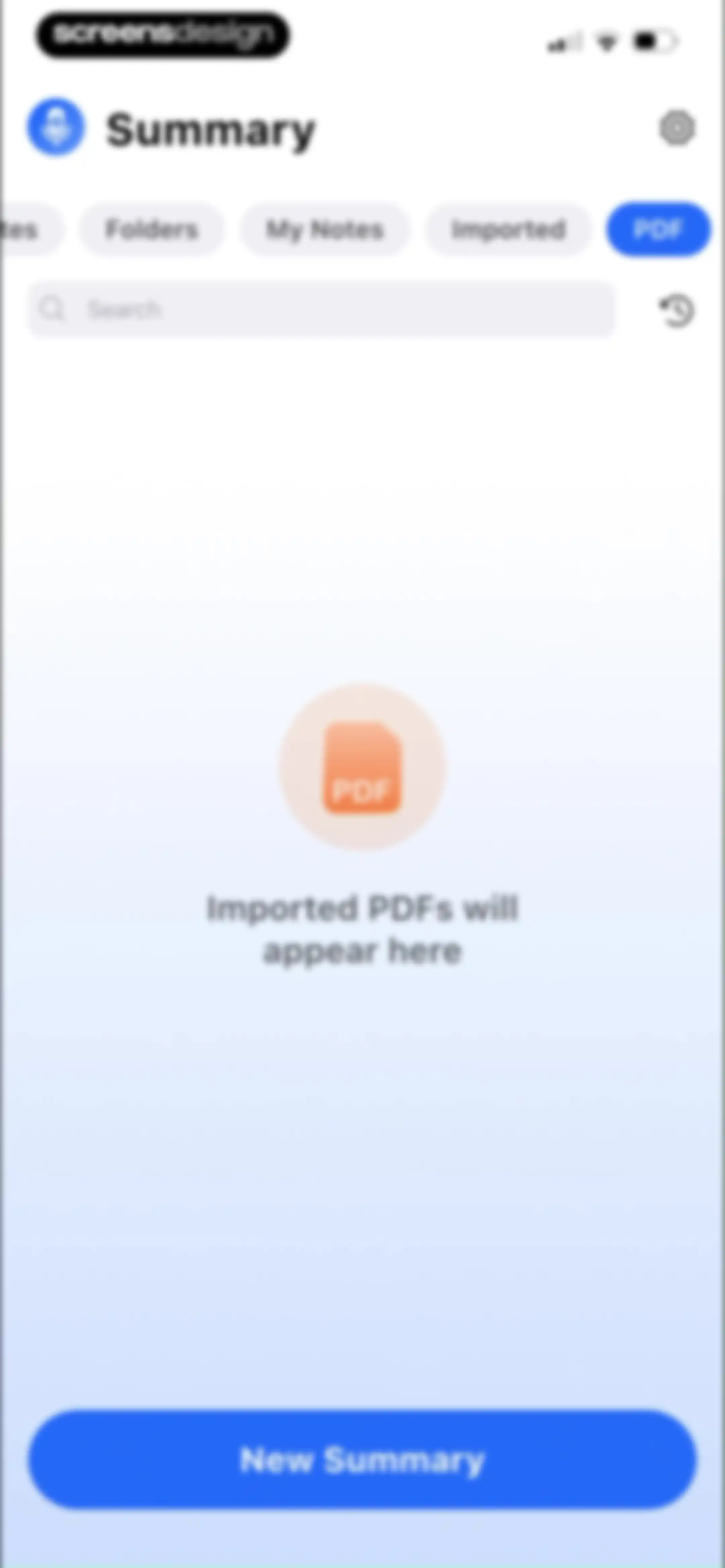 Summary - AI Note Taker screen 102