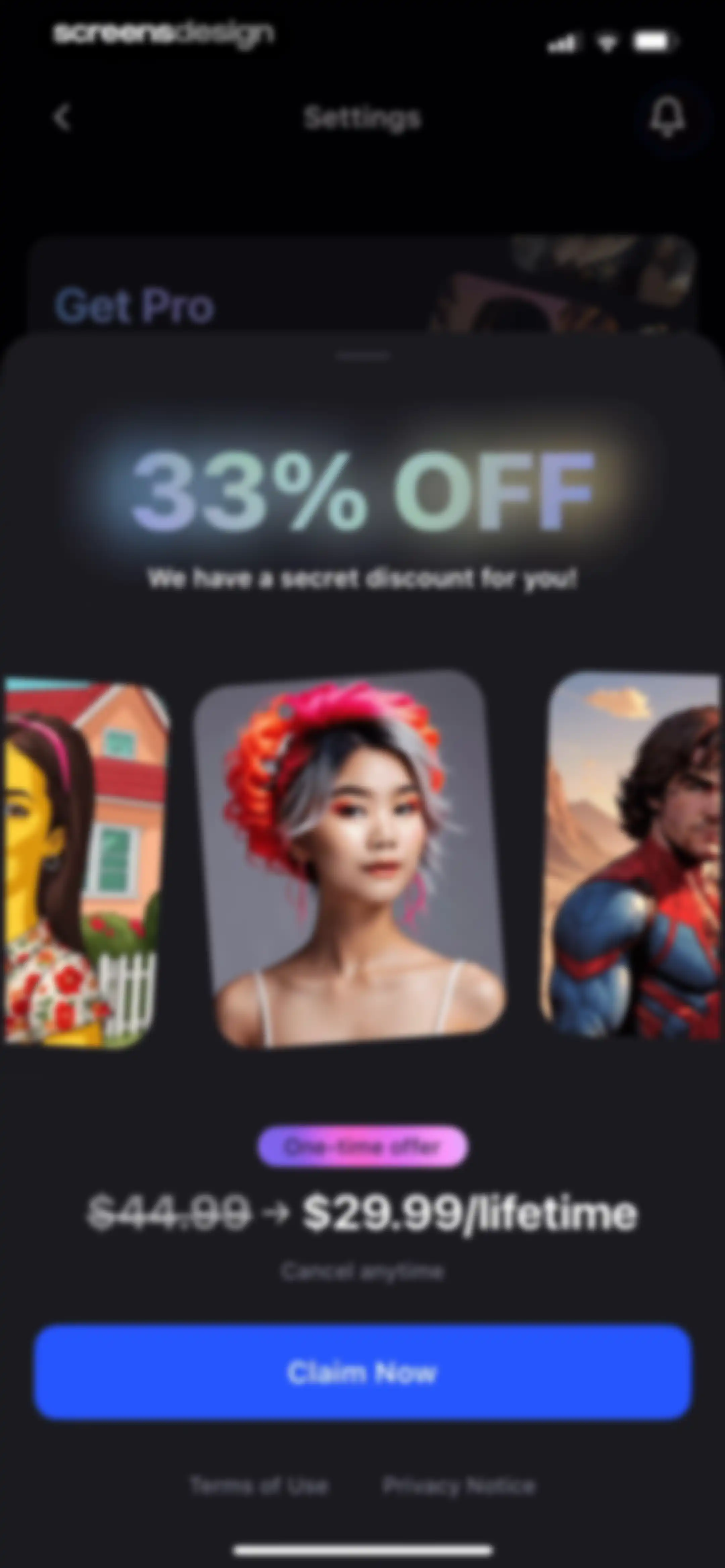 Reface: Face Edit AI Photo App screen 109