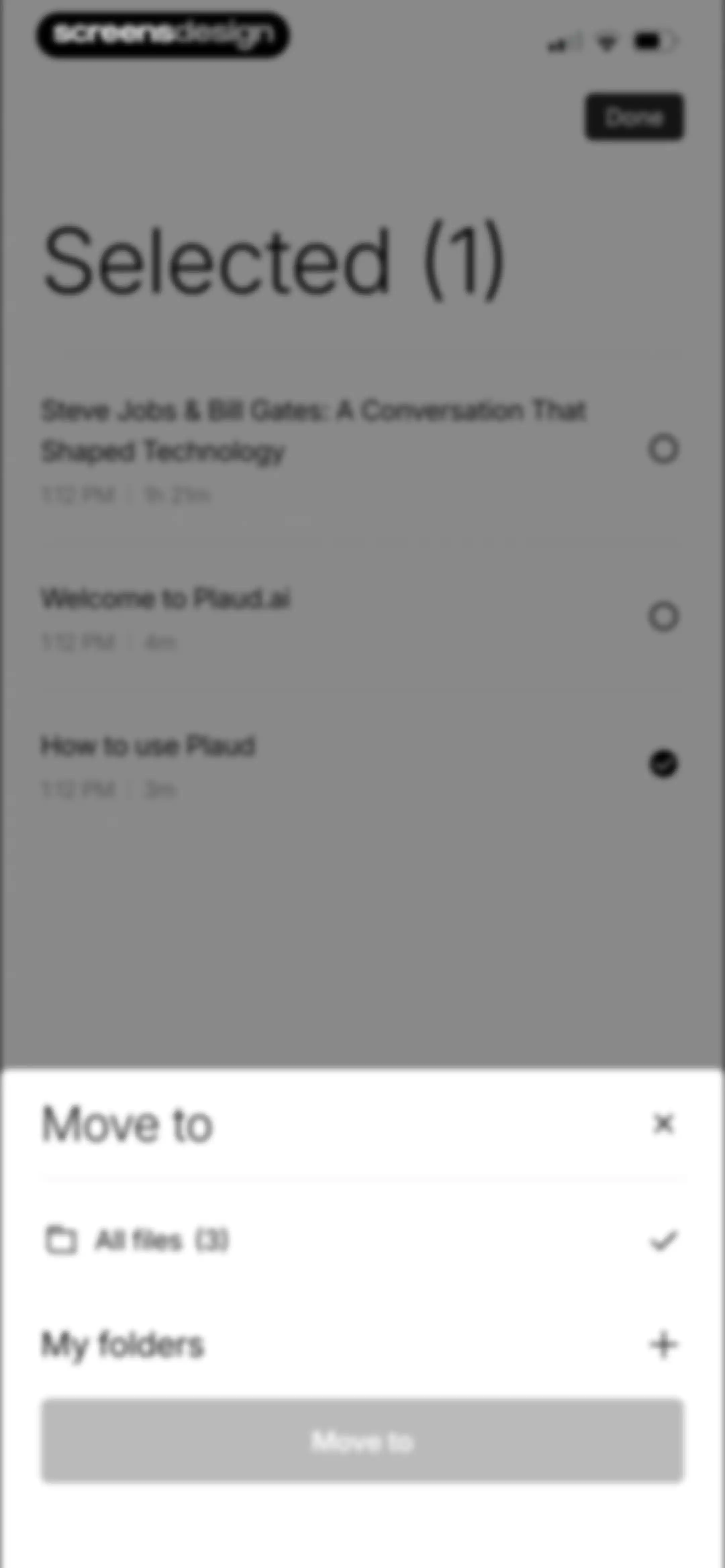 Plaud: AI Note Taker screen 55