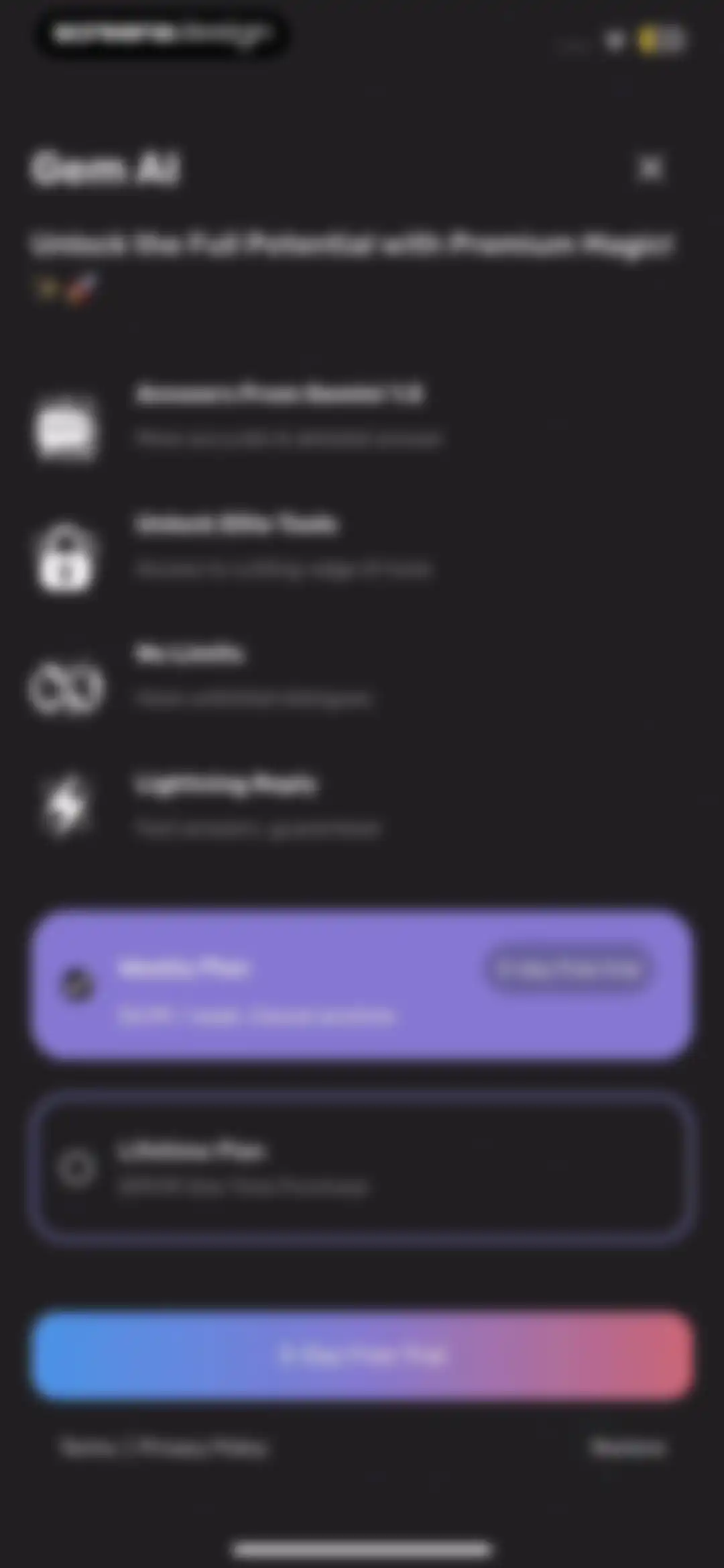 Gamma AI -Ask AI Chat Anything screen 5