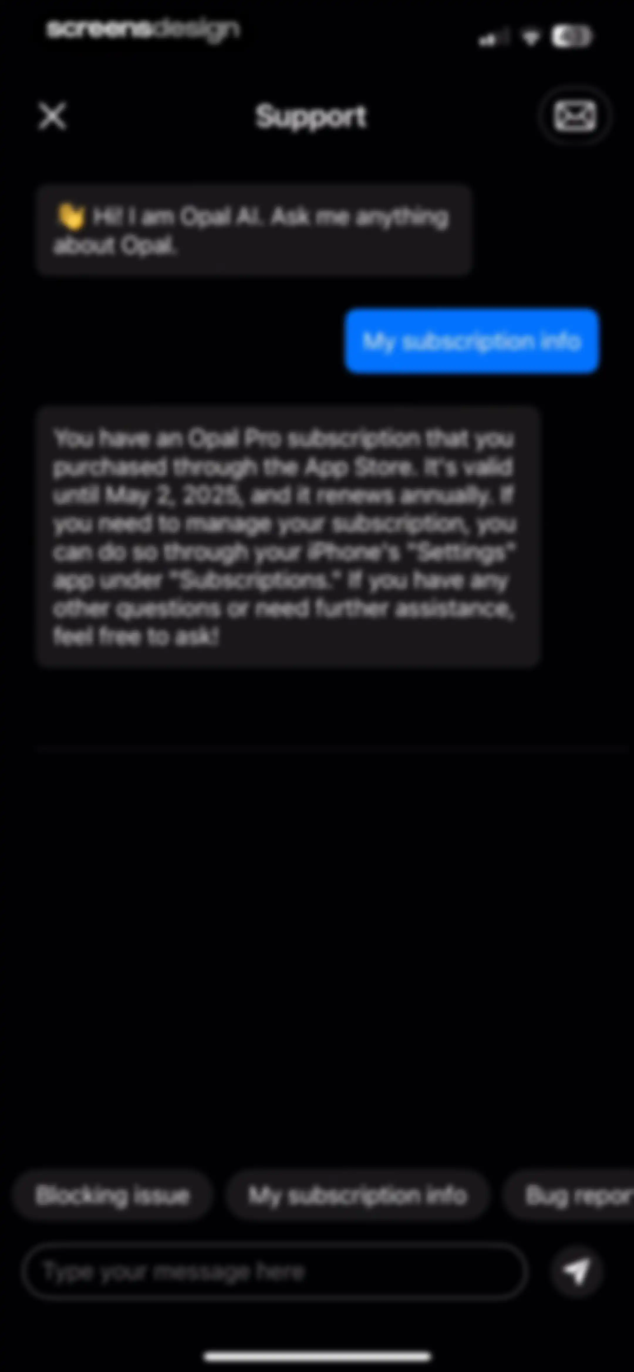 Opal: Screen Time Control screen 159