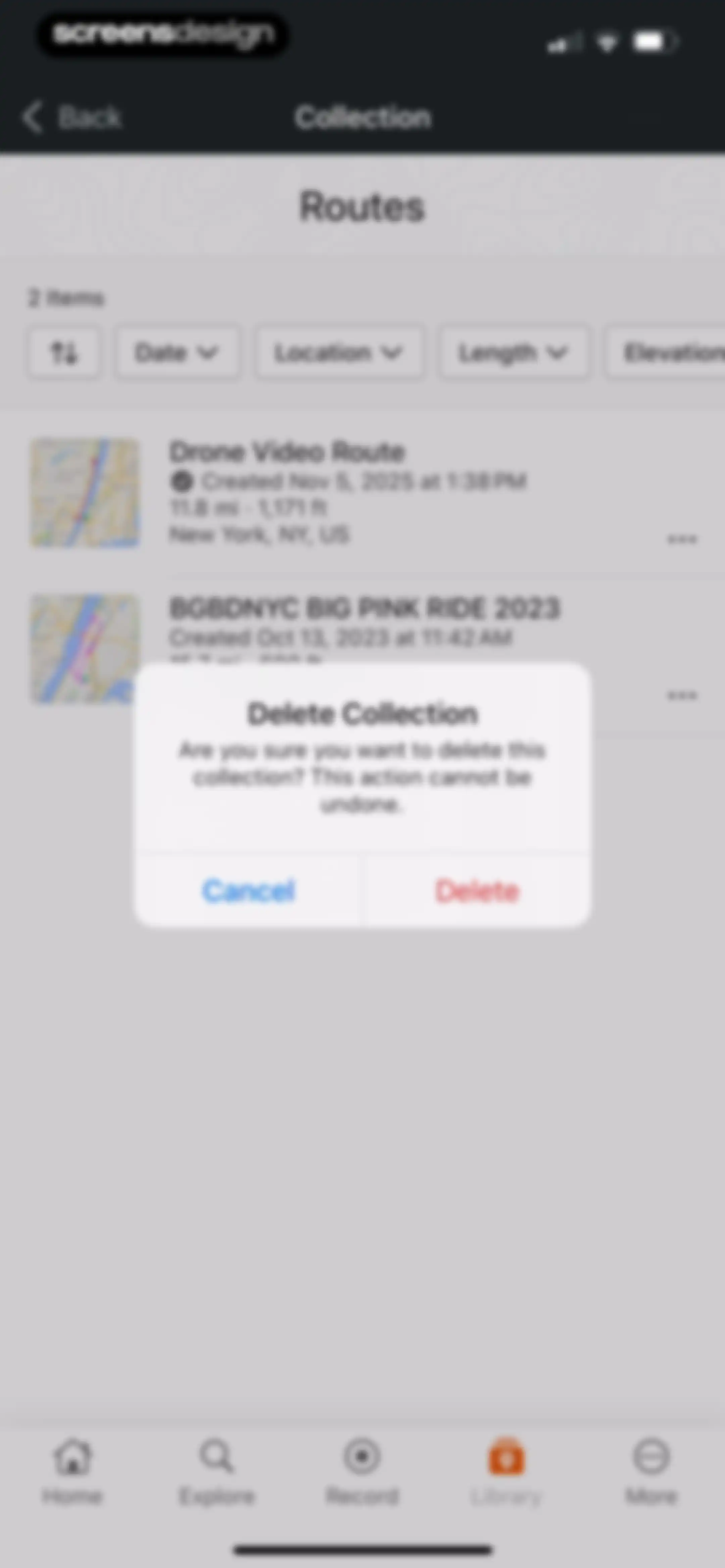 Ride with GPS: Bike Navigation screen 153