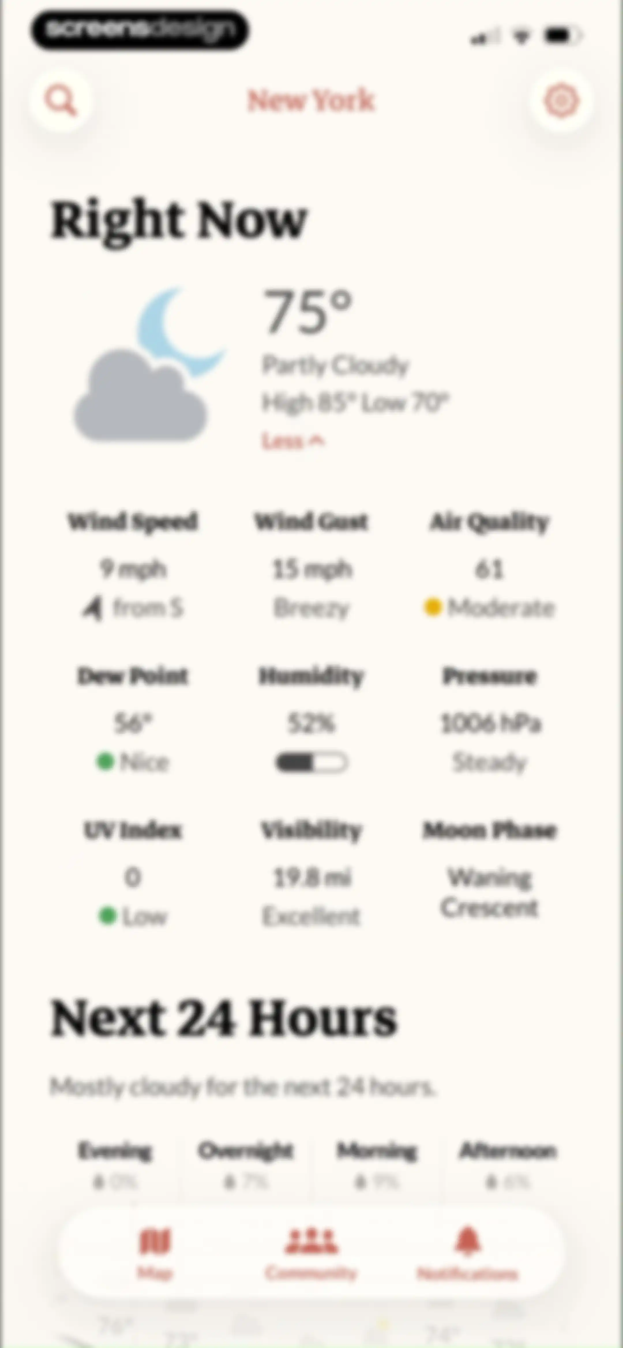Acme Weather screen 14