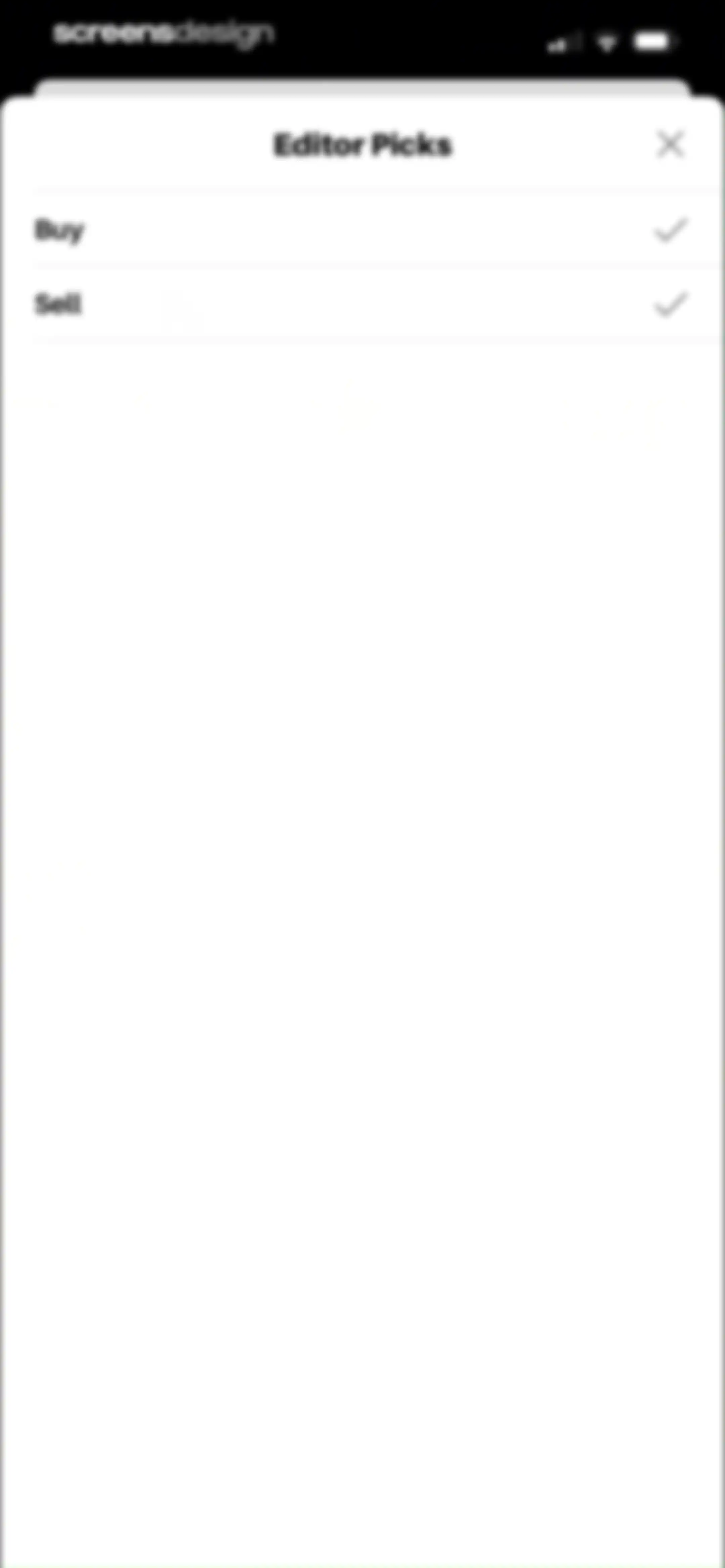 Barron’s - Investing Insights screen 63