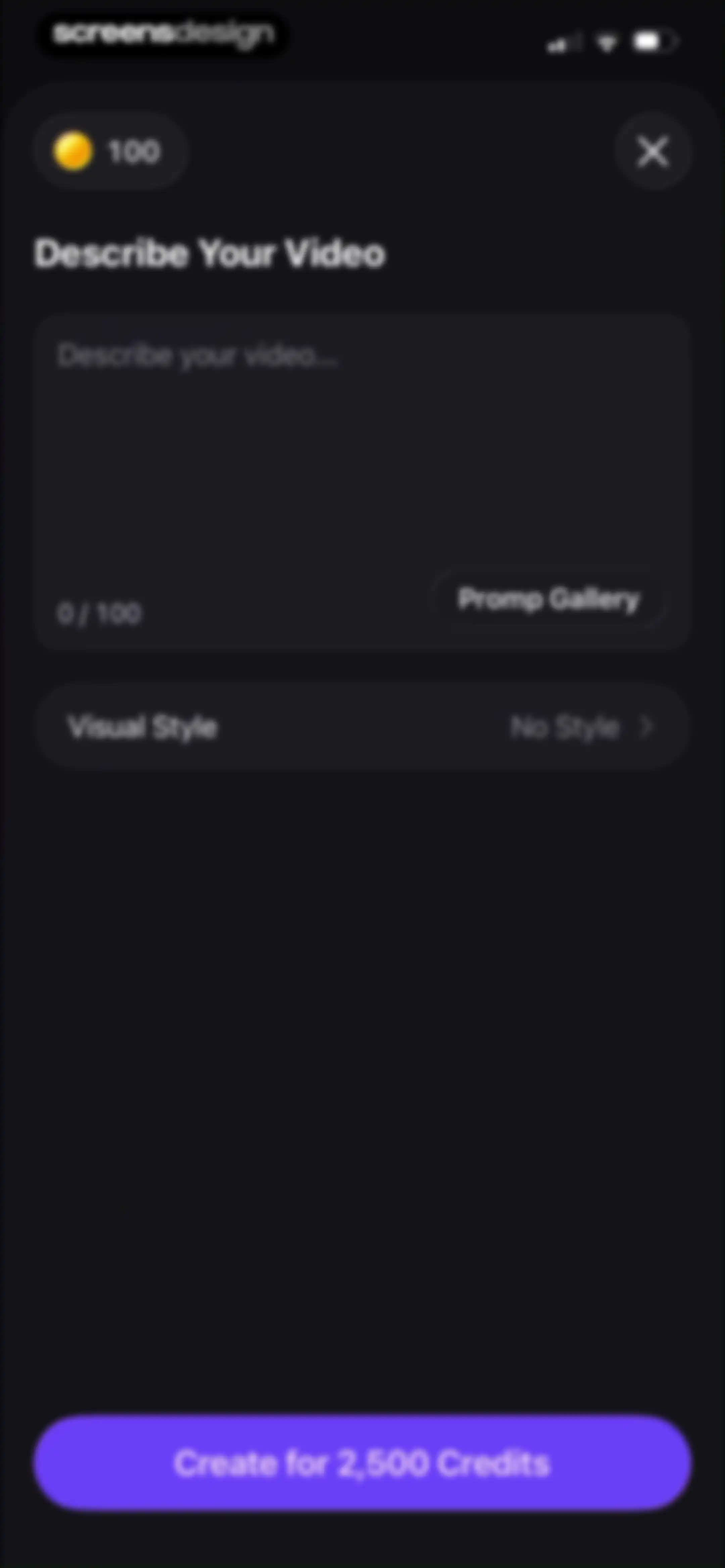 VideoAI: AI Video Generator+ screen 36