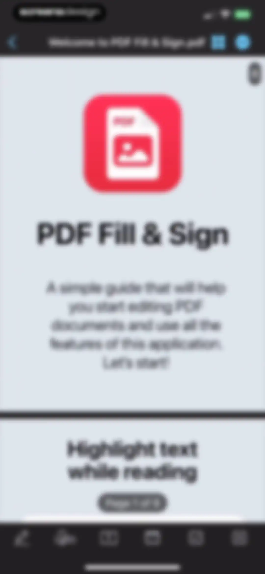 PDF Fill & Sign. Editor Filler screen 6