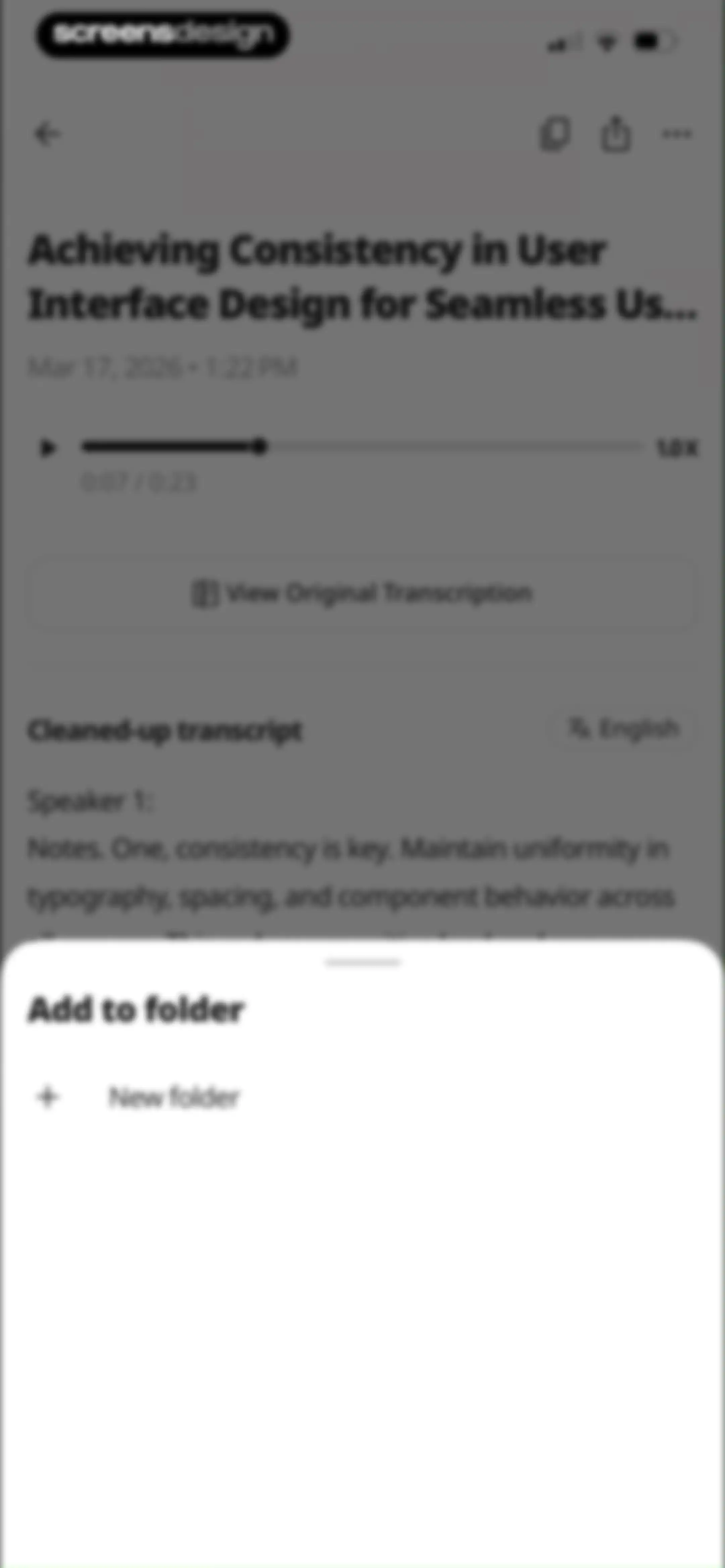 SpeakApp AI: Voice Notes screen 38